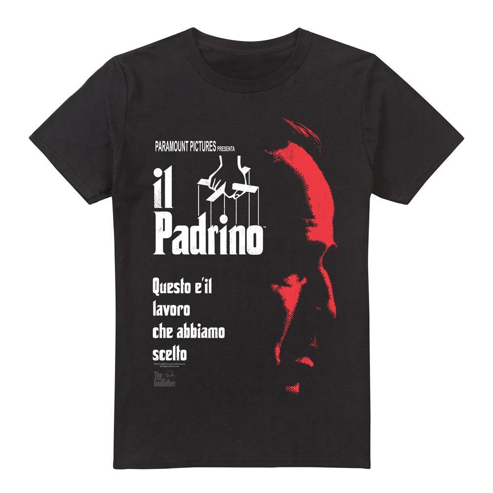 The Godfather Italian Profile Bedrucktes T-Shirt