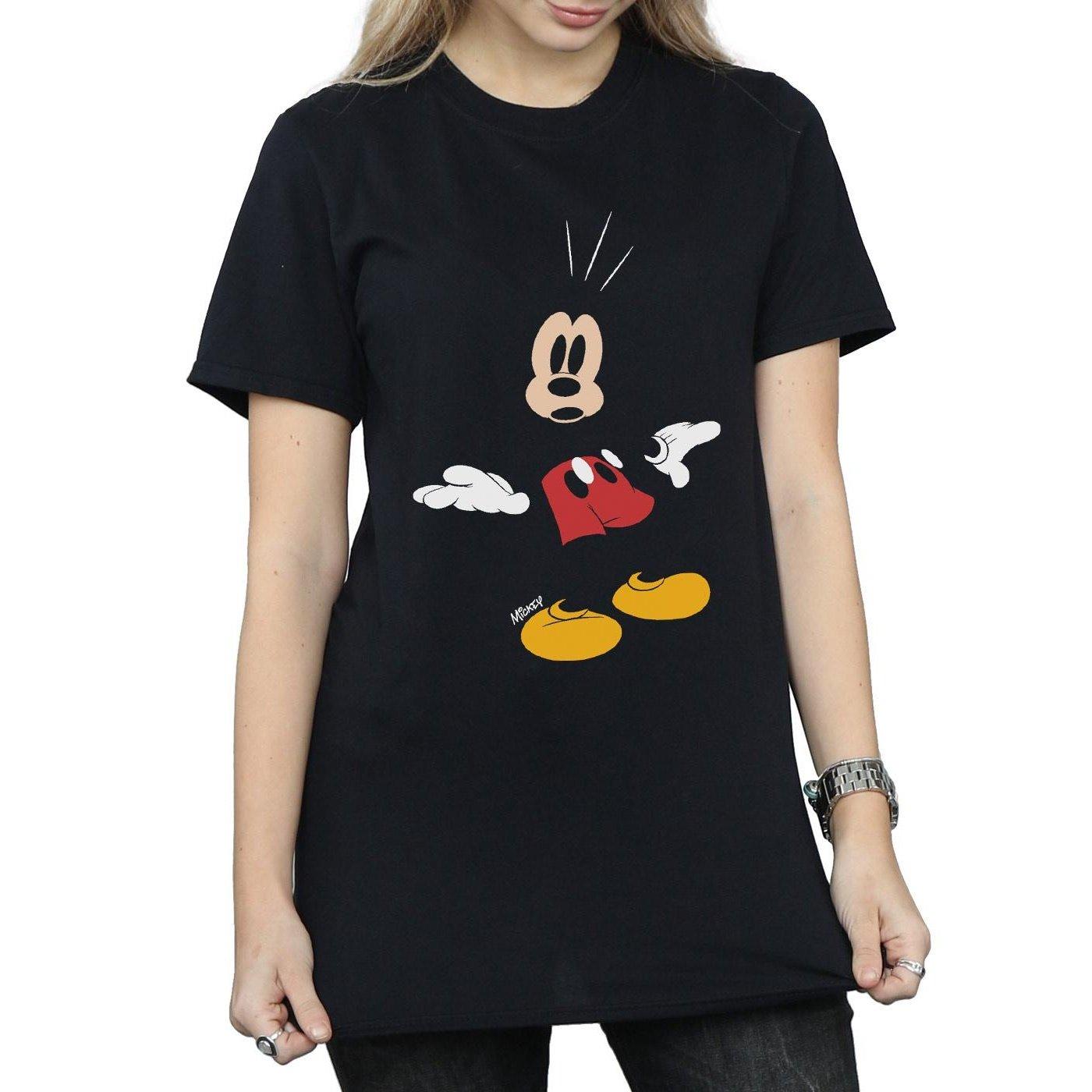 Disney Mickey Mouse Surprised Print T-Shirt
