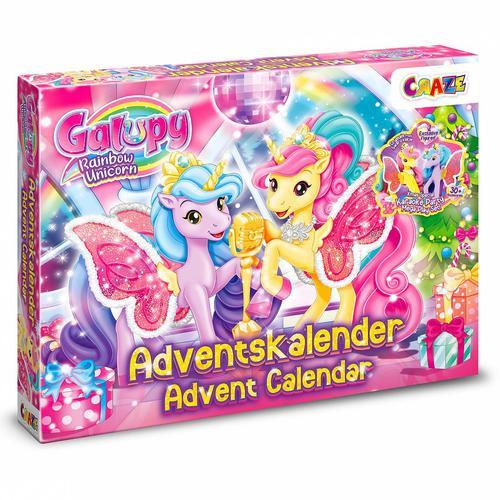 Craze Galupy Adventskalender Rainbow Unicorn