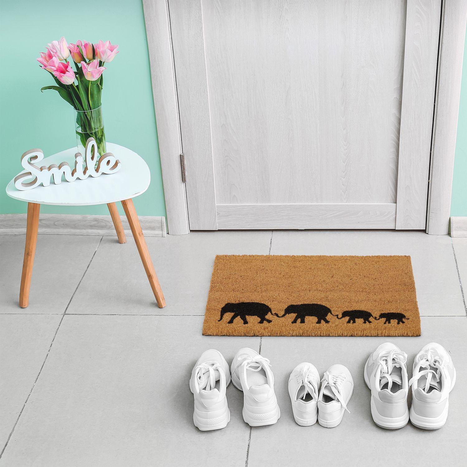 B2X Fußmatte aus Kokosnuss-Elefanten