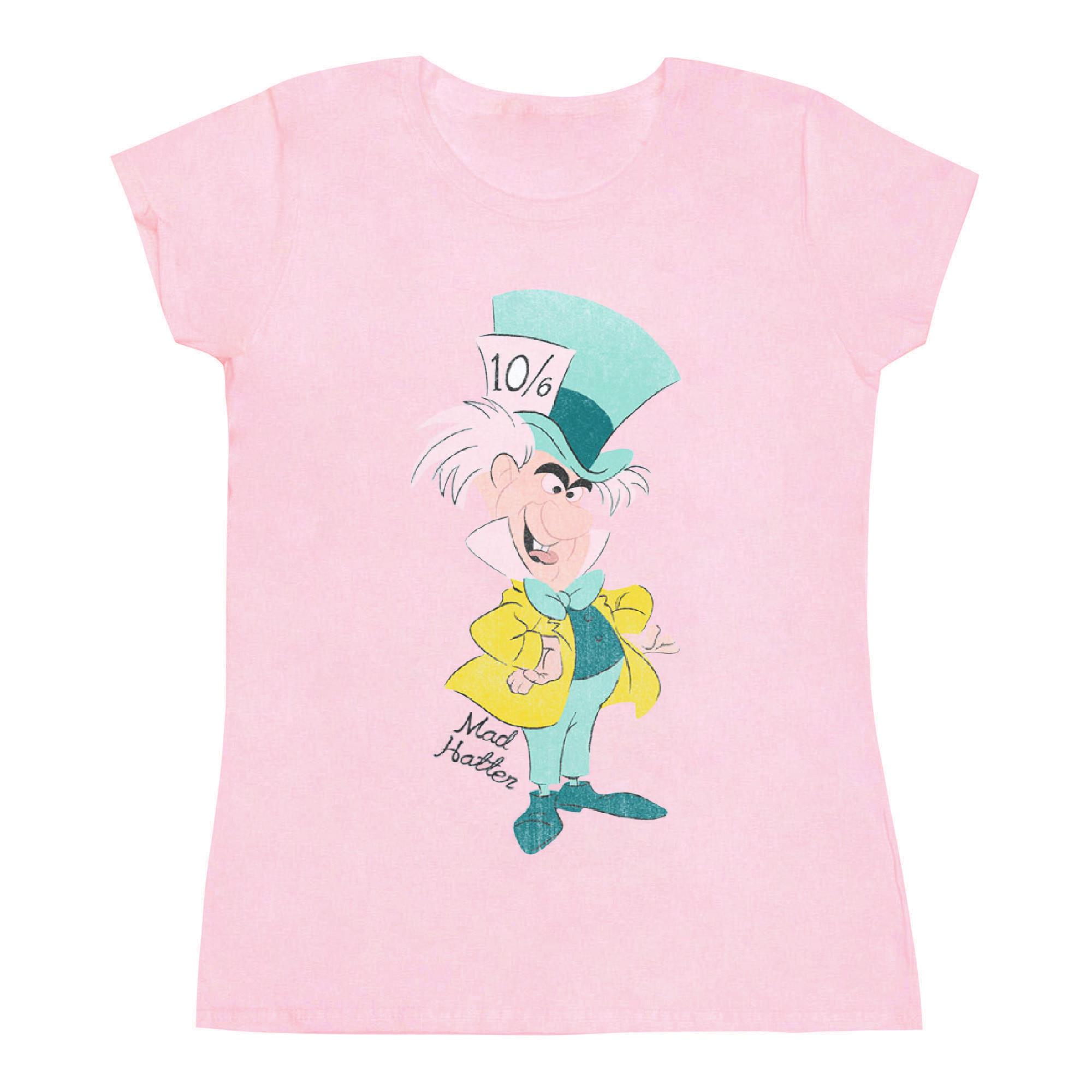 Disney Mad Hatter Grafikdruck T-Shirt