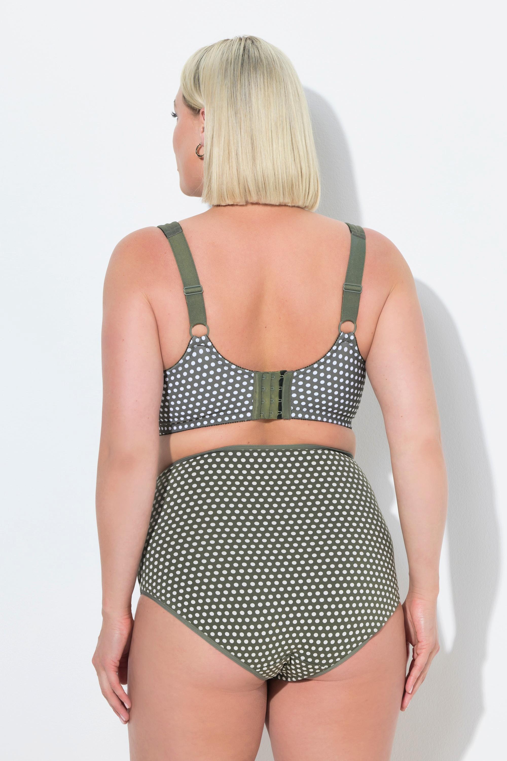 Ulla Popken Entlastungs-BH, Punkte, ohne Bügel