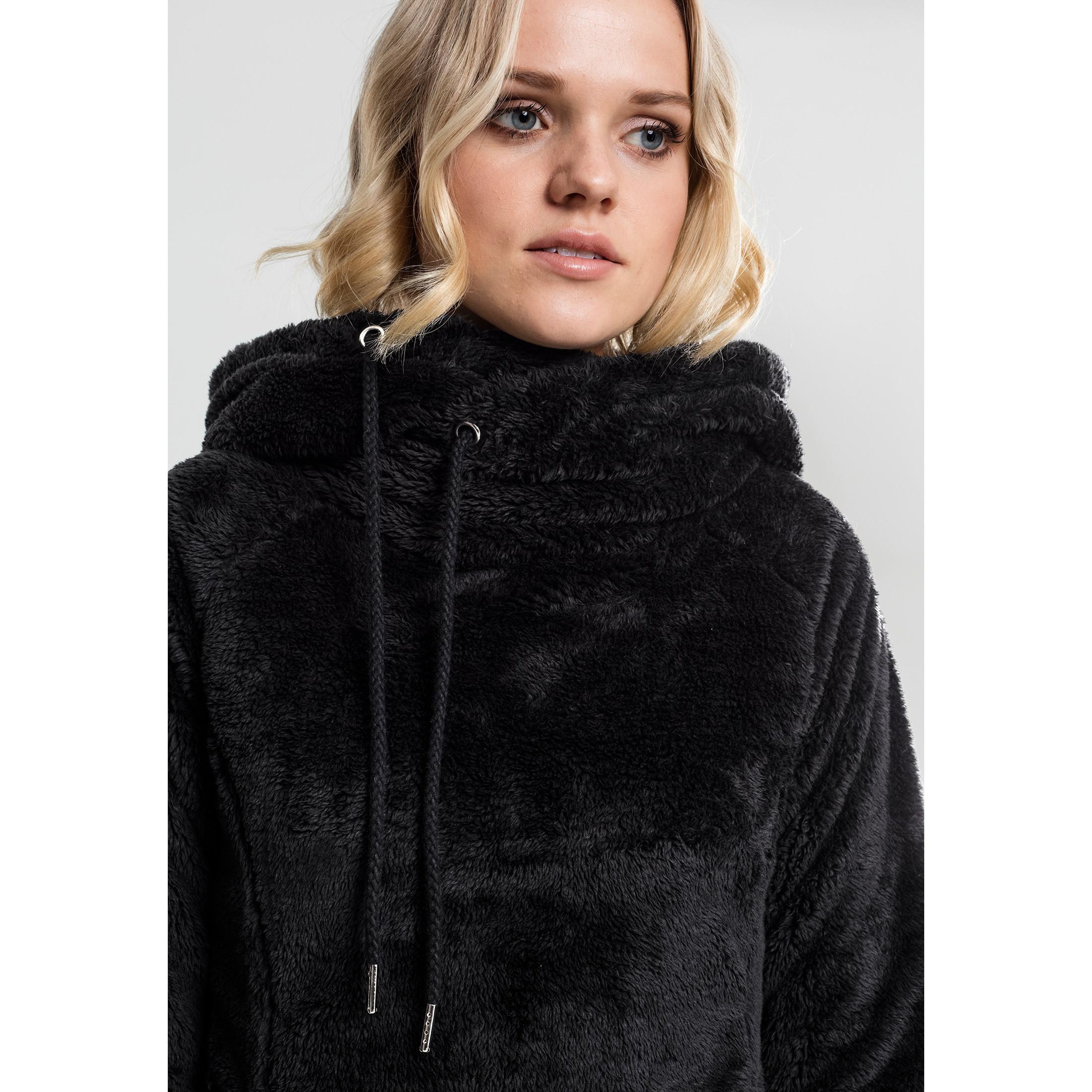 URBAN CLASSICS kapuzenpullover urban claic long teddy