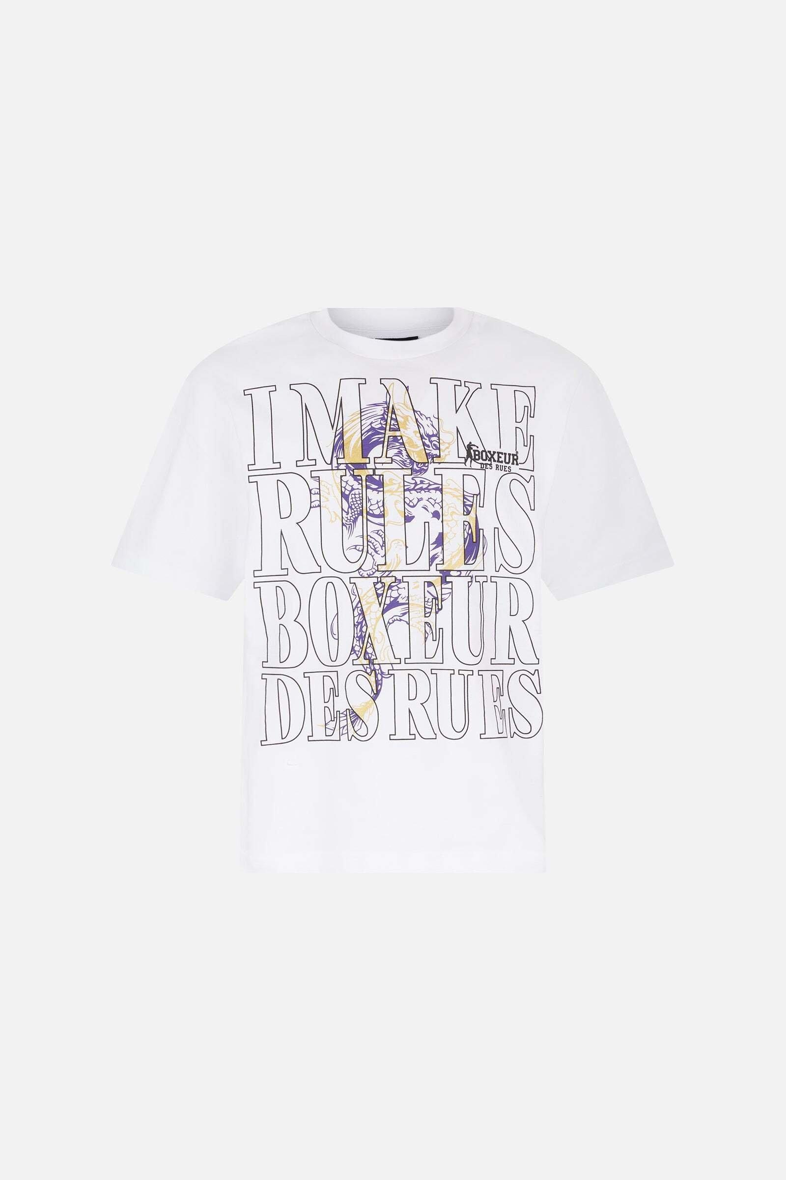 BOXEUR DES RUES Bedrucktes T-Shirt