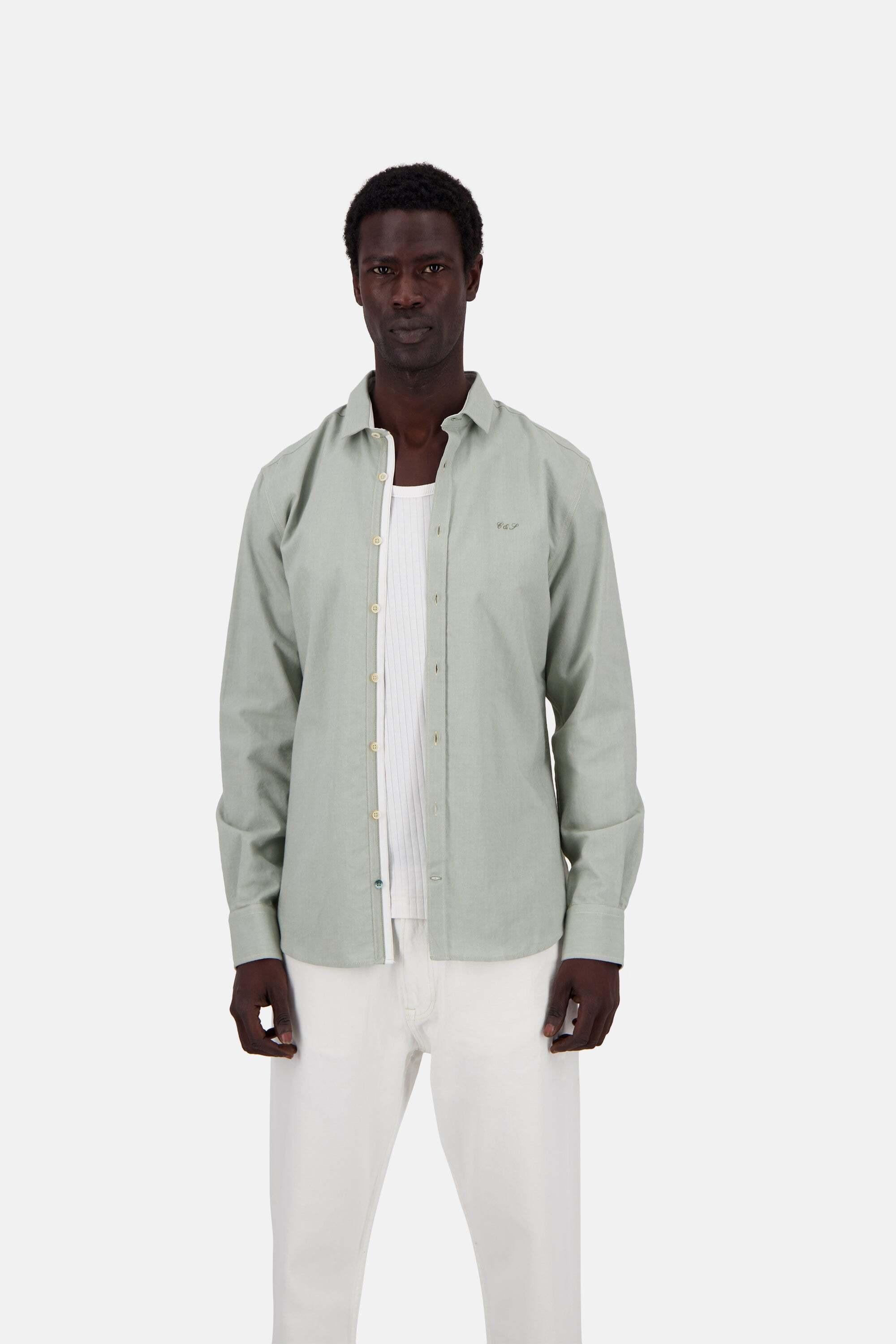 Colours & Sons Soft Oxford Langarmhemd