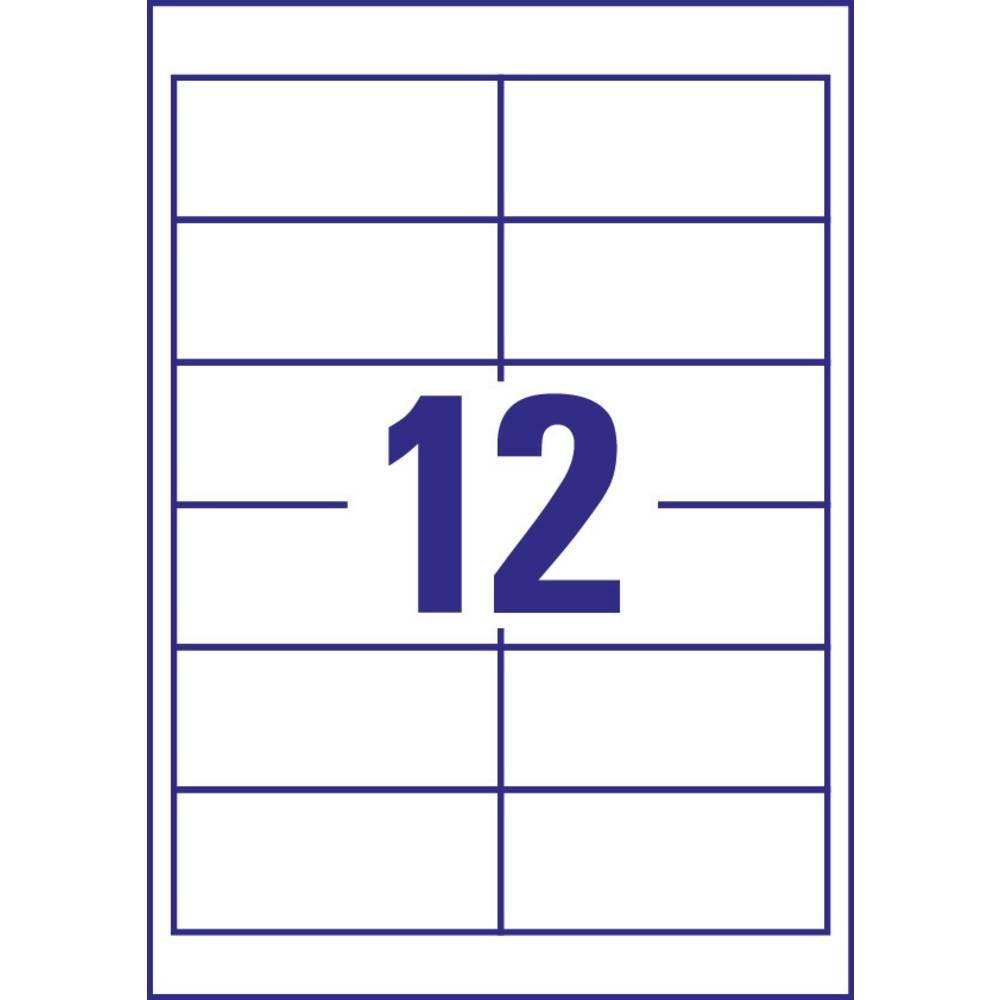 Avery-Zweckform AVERY ZWECKFORM Universal-Etiketten 97x42.3mm, 1200 Stk.