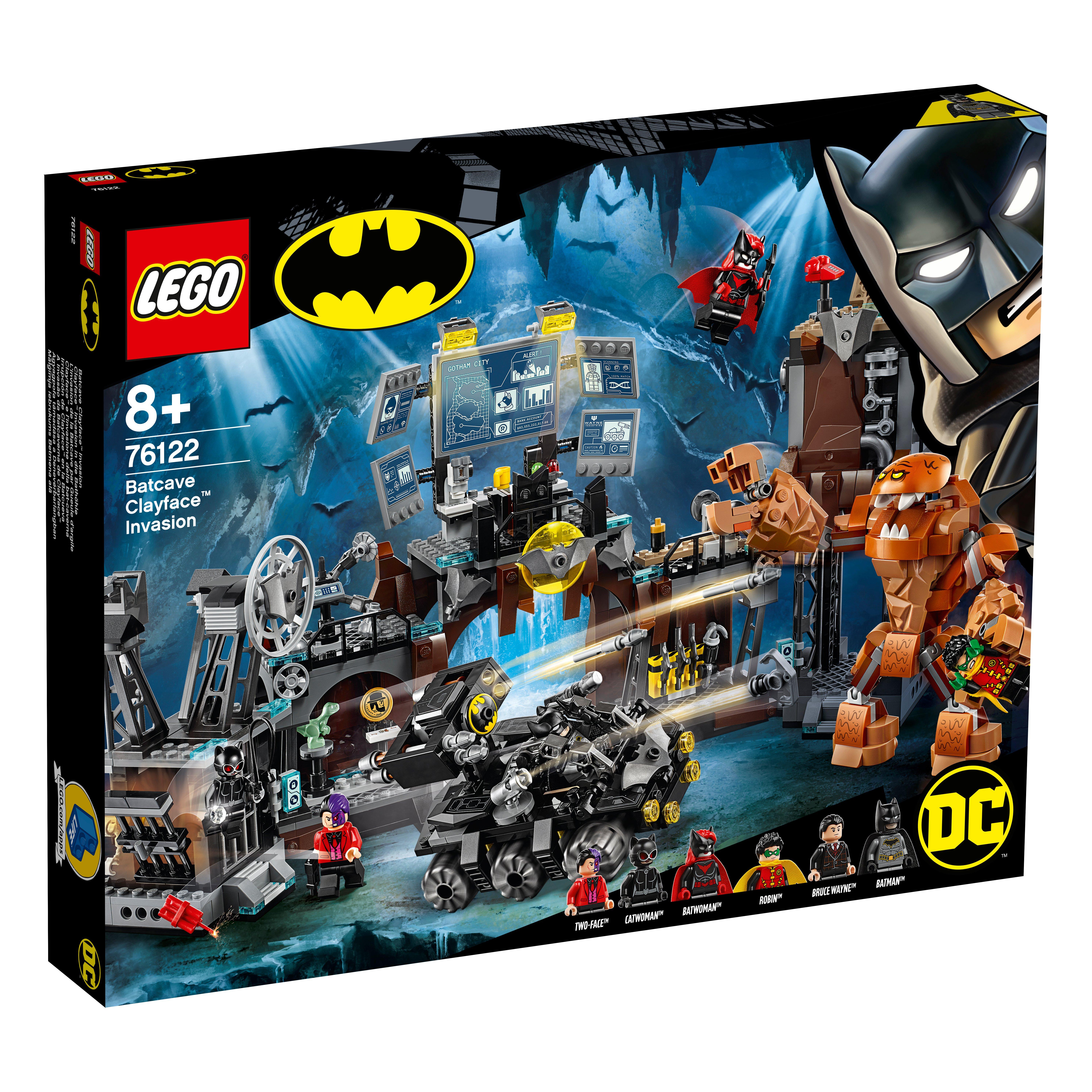 LEGO® 76122 Clayface™ Invasion in die Bathöhle