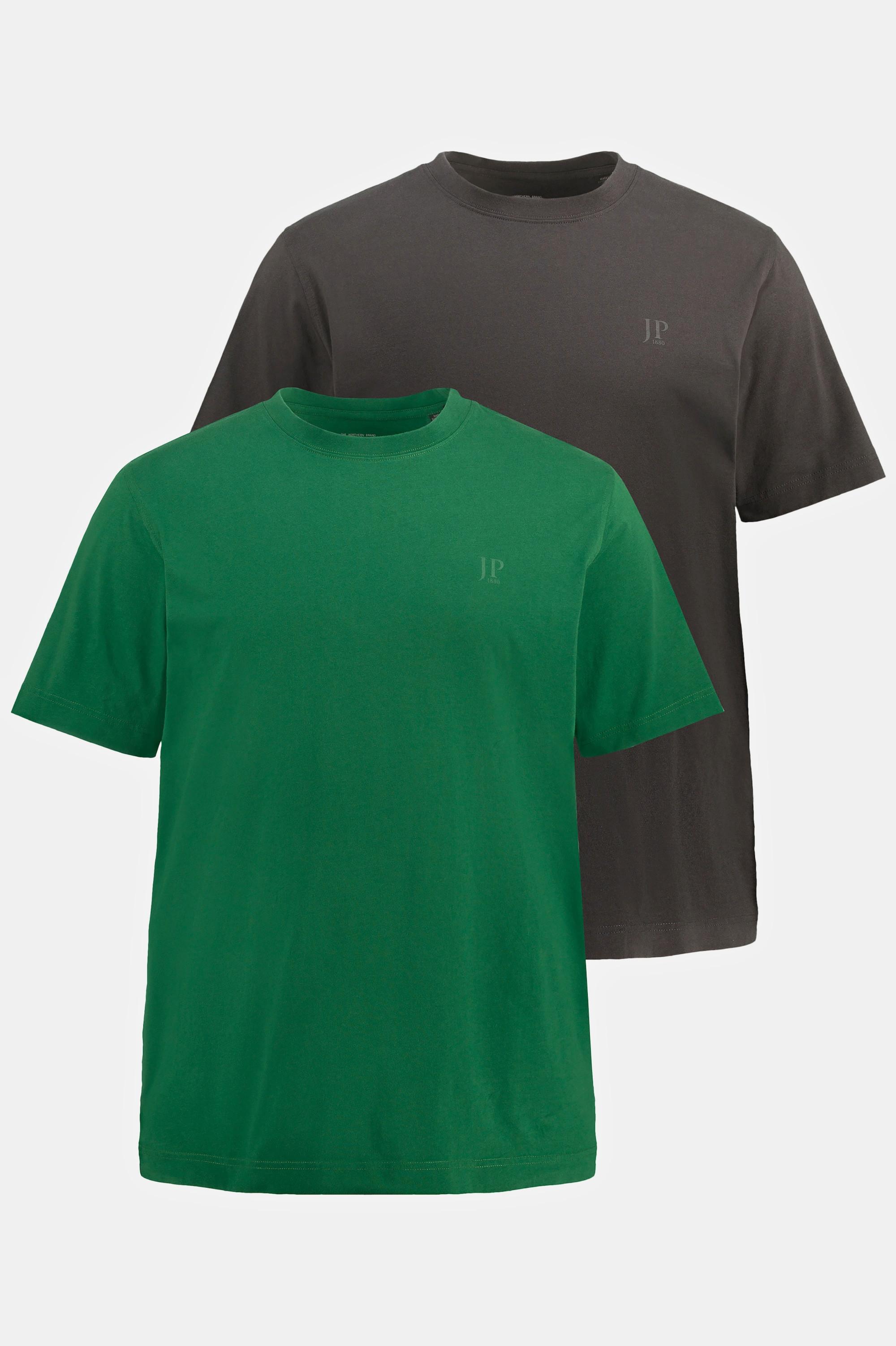 JP1880 Basic Rundhals T-Shirts 2er-Pack