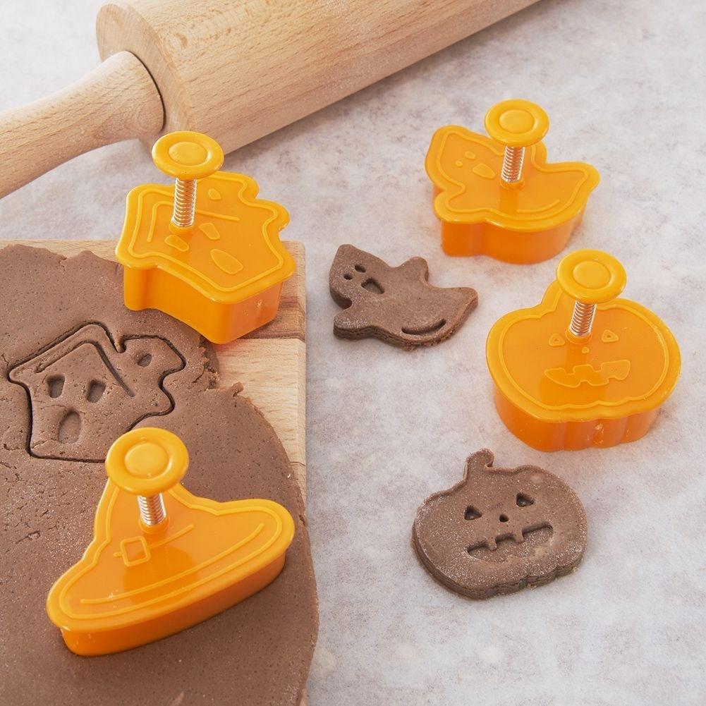 Orion Halloween Backformen: 4er Set und Musterstempel