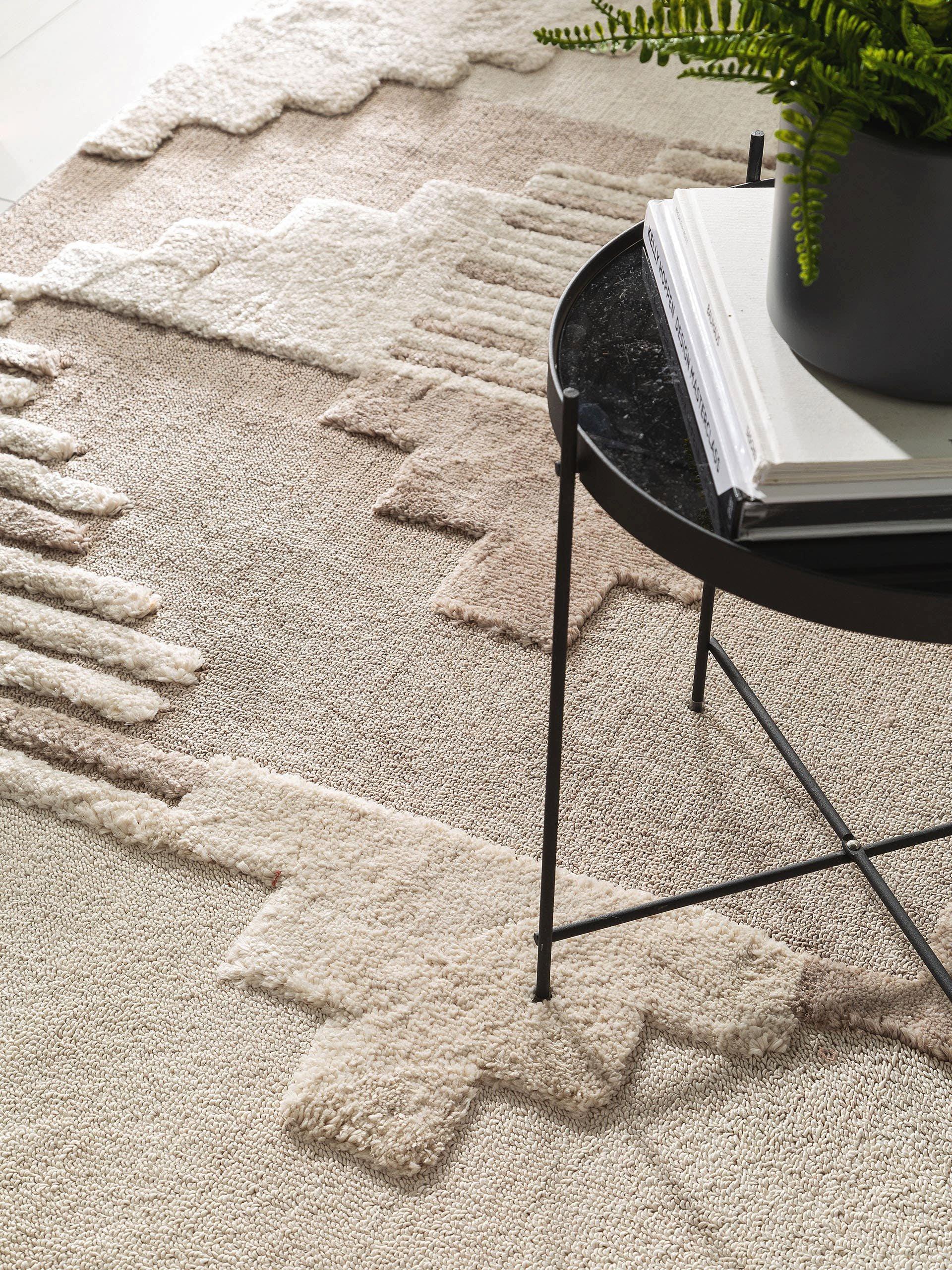 Benuta Teppich Oyo CreamBeige