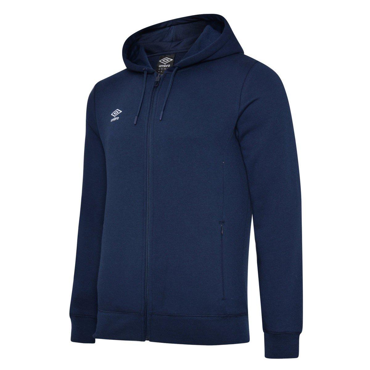 Umbro Club Leisure Hoodie mit durchgehendem Reißverschluss