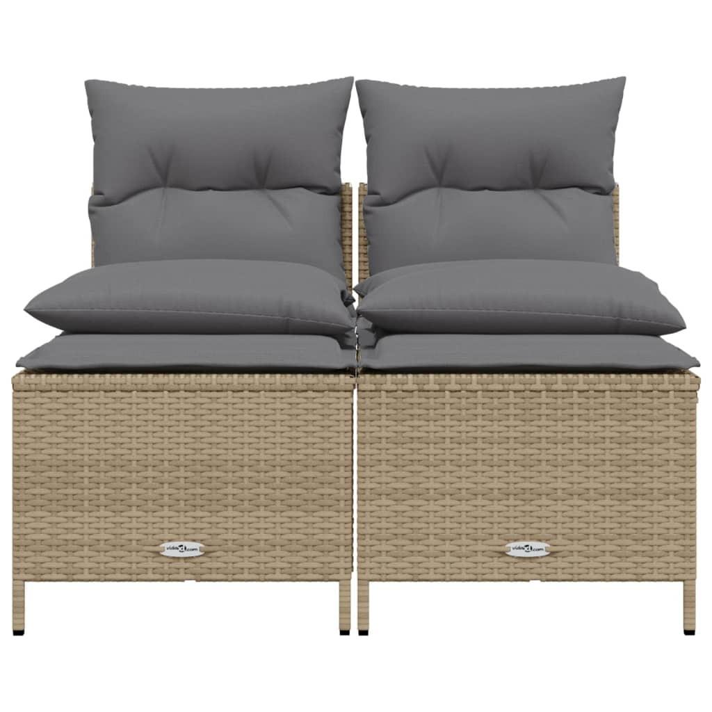VidaXL Garten sofagarnitur poly-rattan