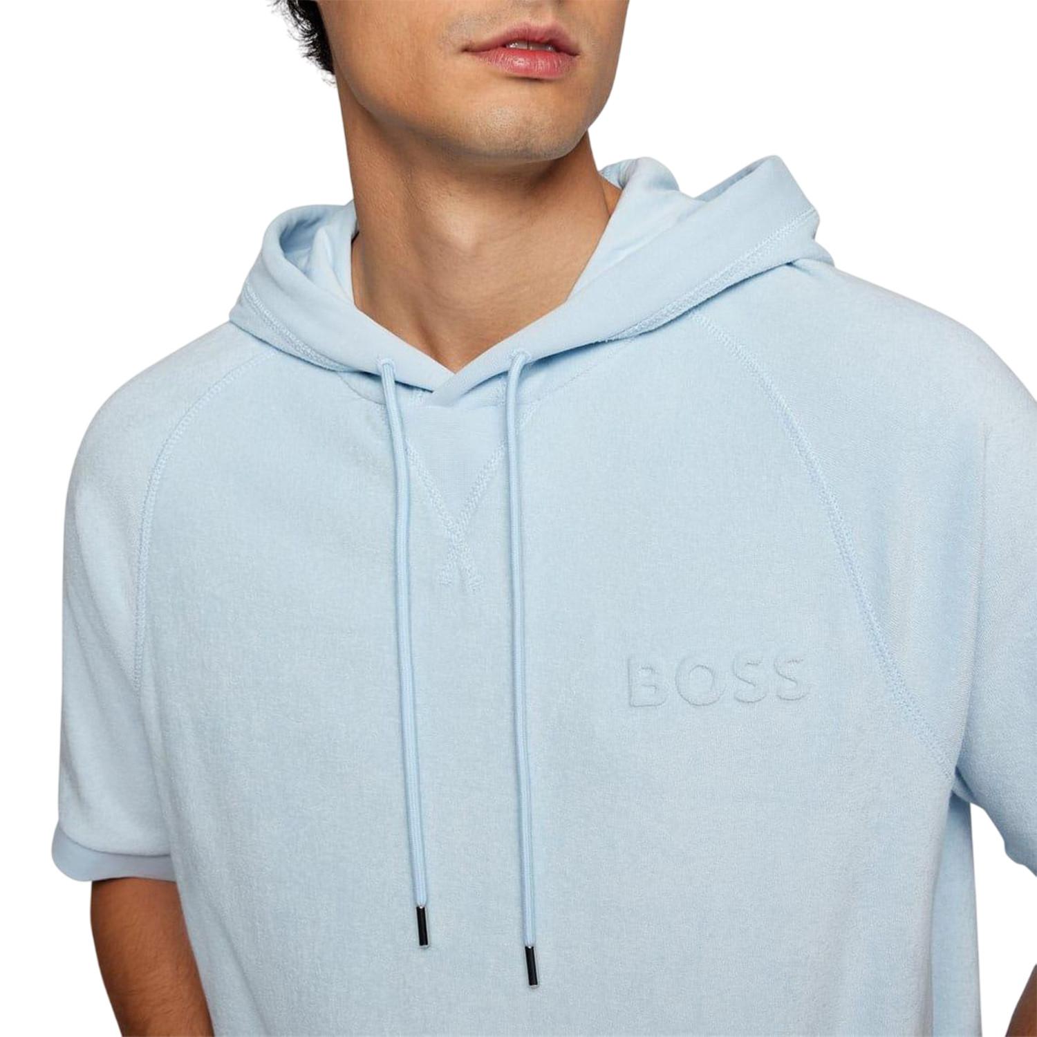 BOSS Sealy 09 Sweatshirt mit Kapuze  kurzärmlig