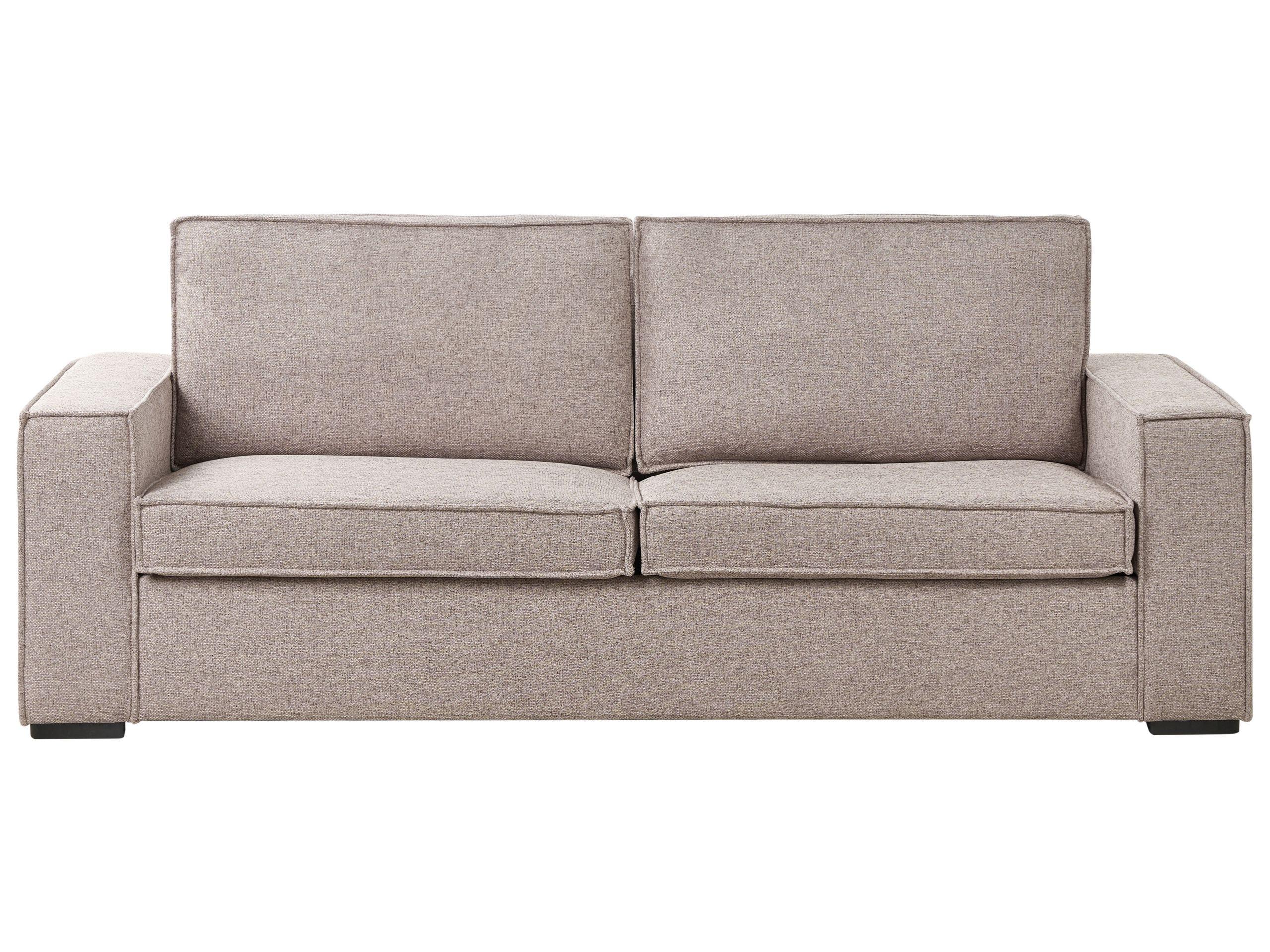 Beliani Schlafsofa aus Polyester Minimalistisch VUOKATTI