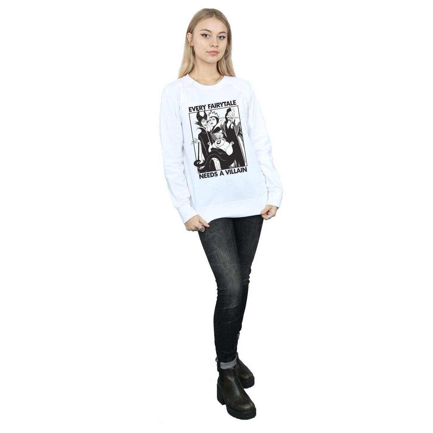 Disney PRINCESS Every Fairy Tale Needs A Villain Sweatshirt