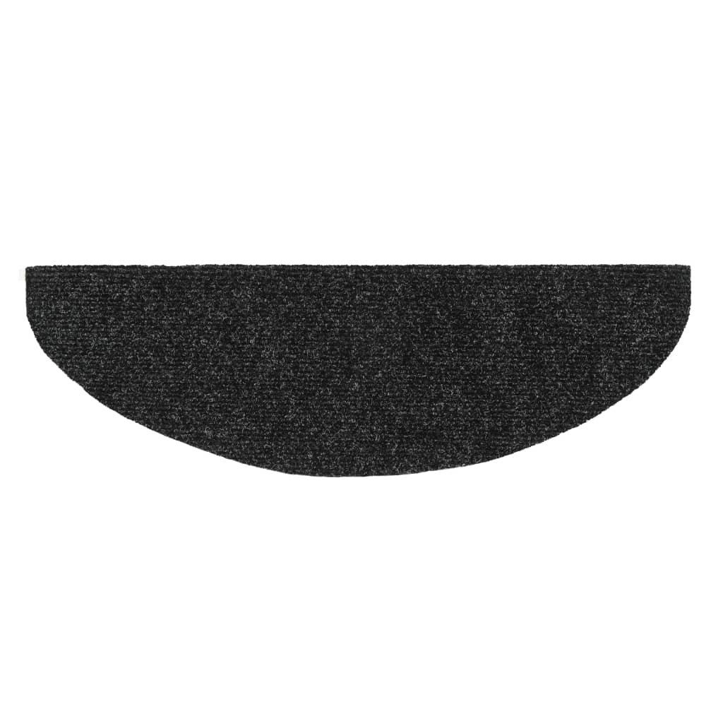 VidaXL 15-tlg selbstkleb. treppenmatten nadelvlies polypropylen