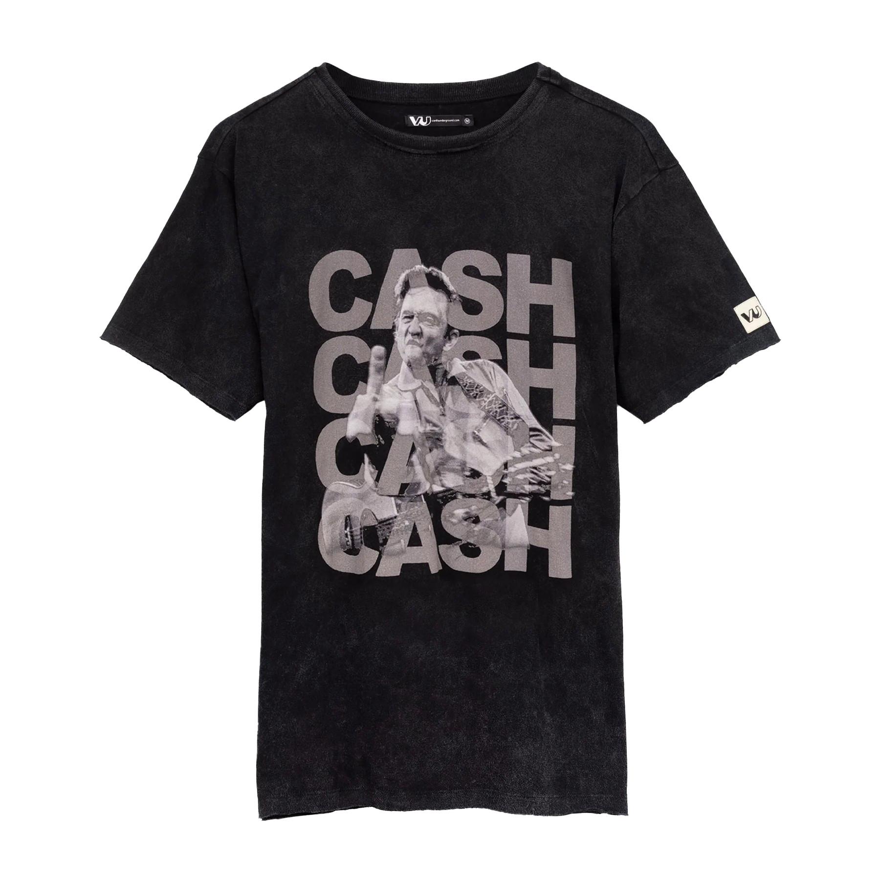 Johnny Cash Foto Print T-Shirt