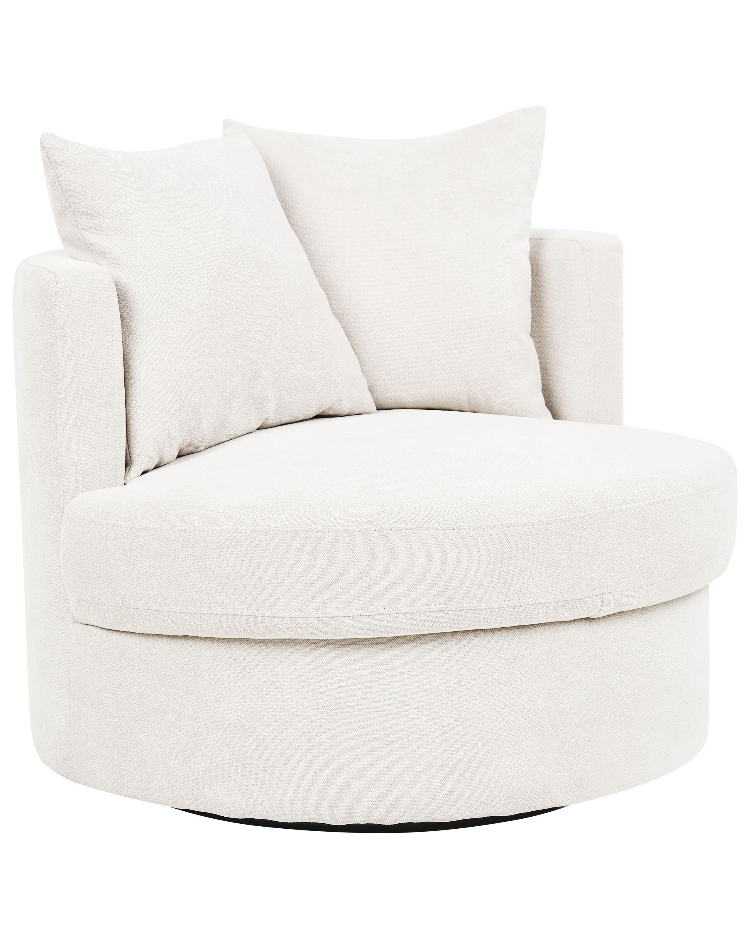 Beliani Drehsessel aus Polyester Modern DALBY