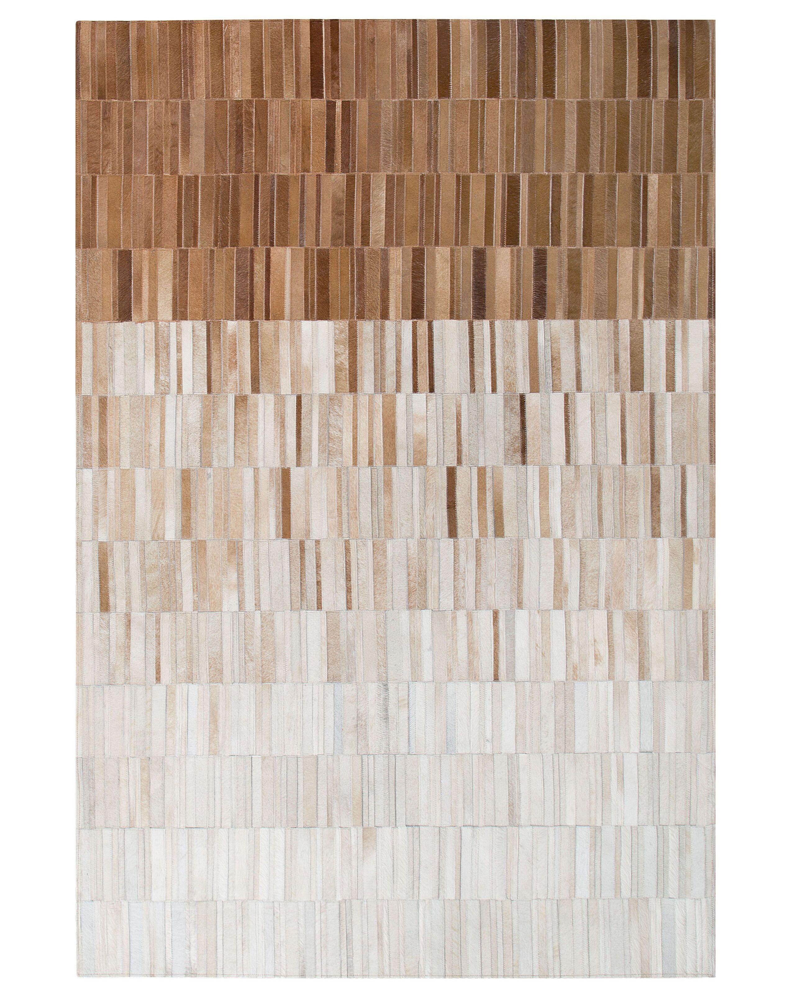 Beliani Teppich aus Kuhfell Industriell YAGDA