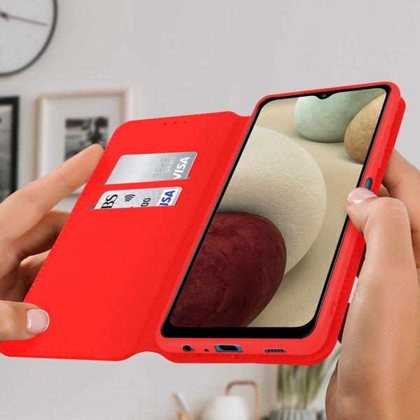 Avizar Classic Cover Samsung Galaxy A12 Rot
