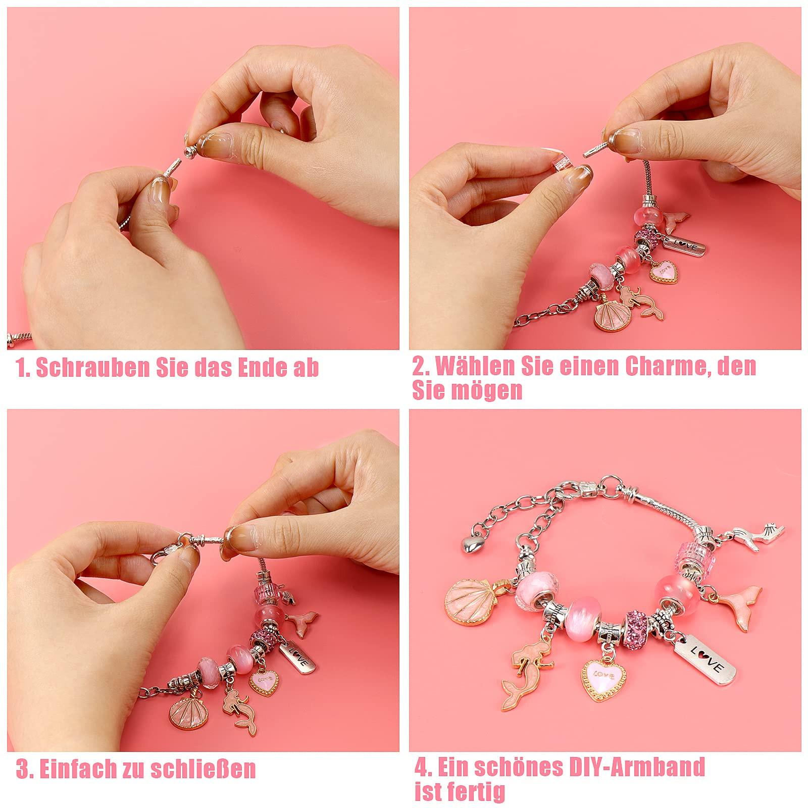 Activity-board Schmuck Craft Kits, Charm Armband Craft Kit DIY