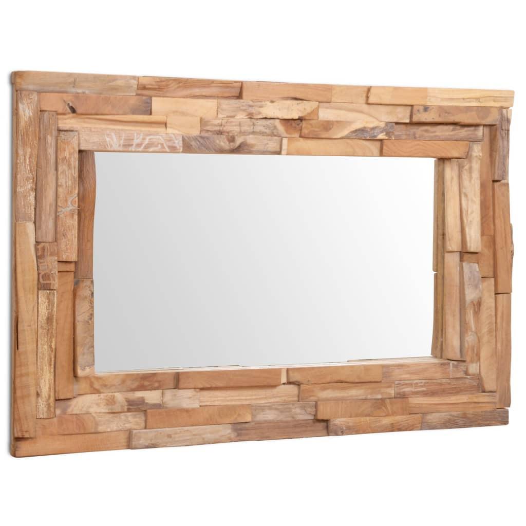VidaXL Dekorativer spiegel teak
