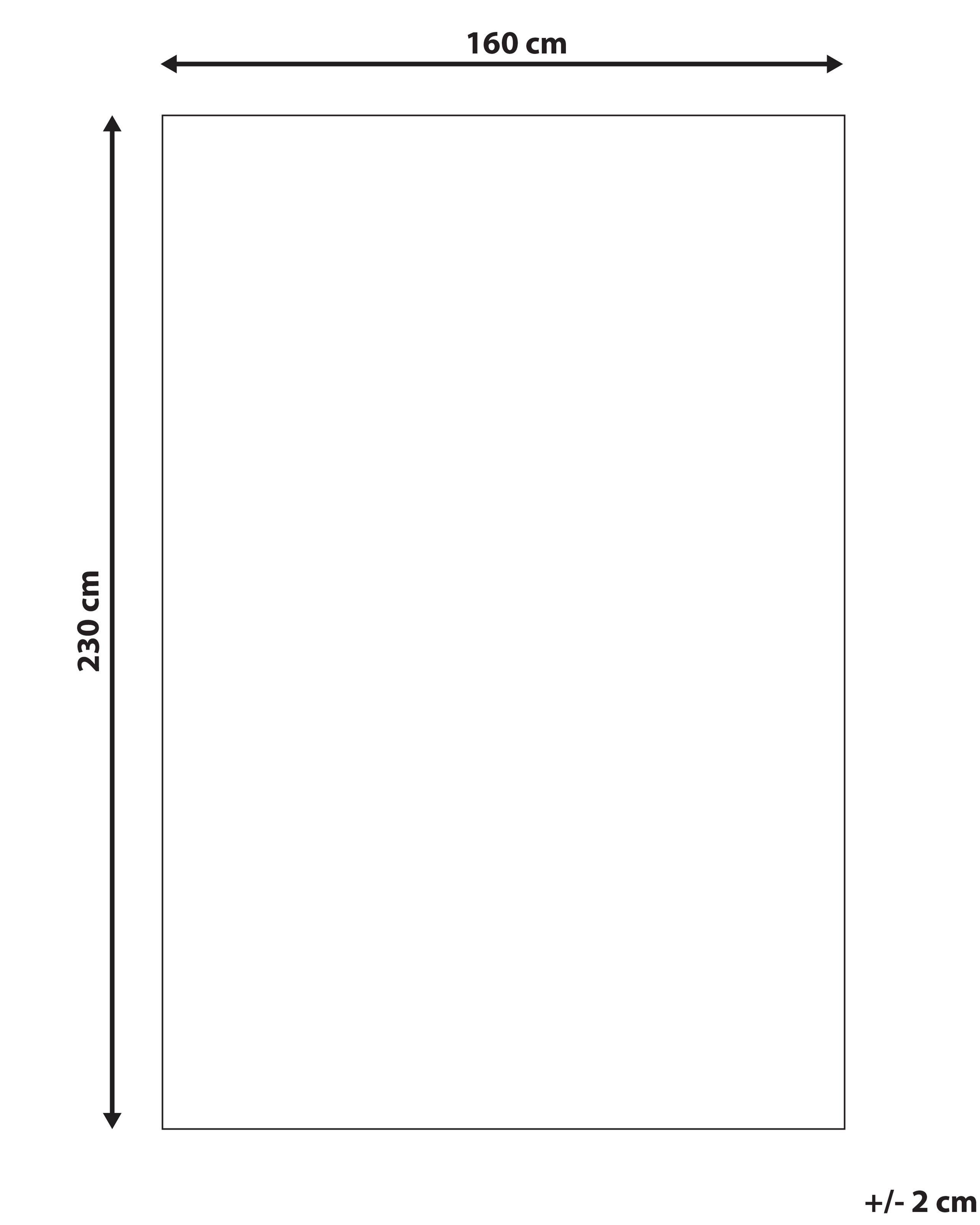 Beliani Teppich aus Jute Boho YUVACIK