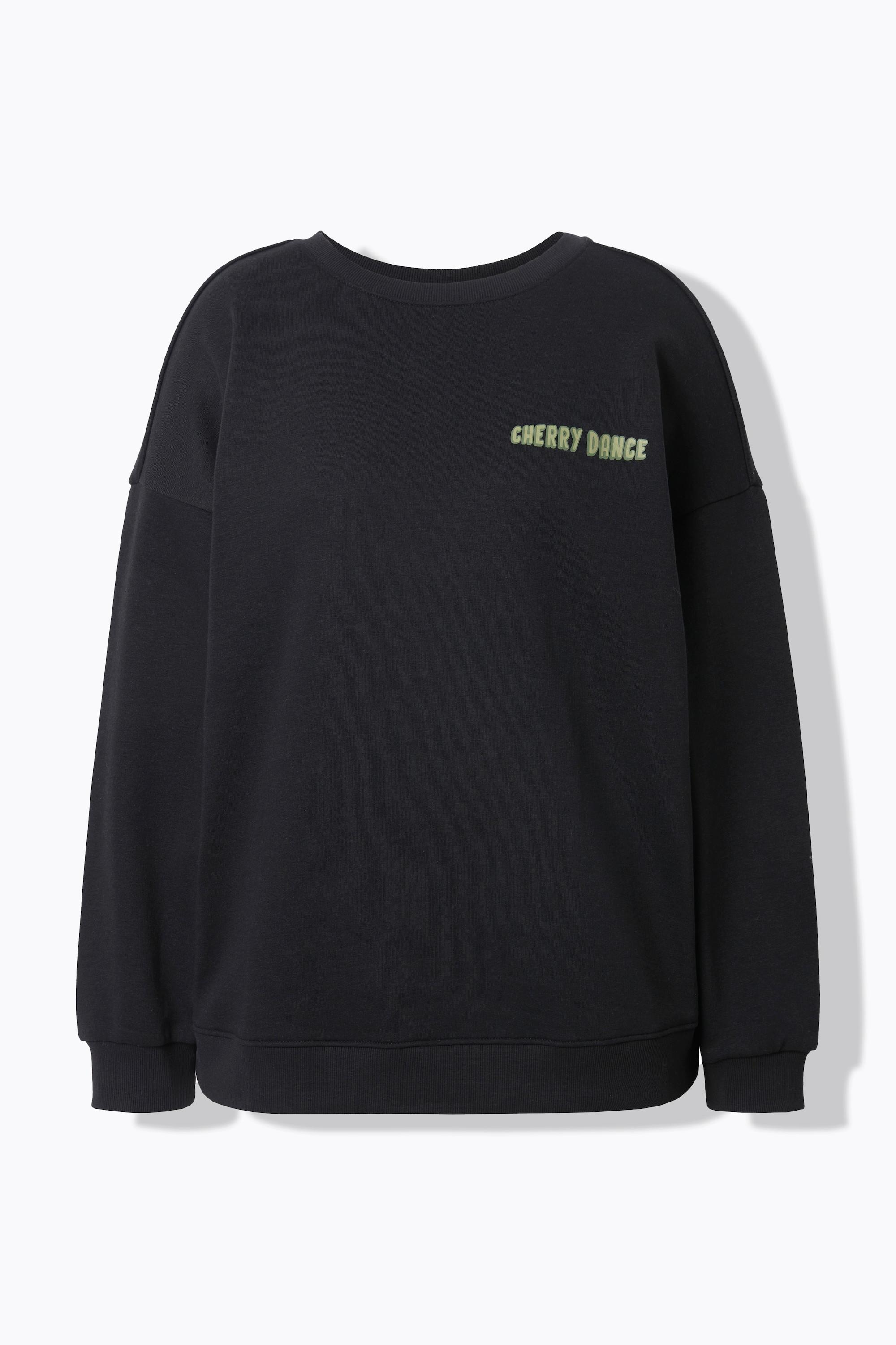 Studio Untold Sweatshirt, oversized, Cherry-Print