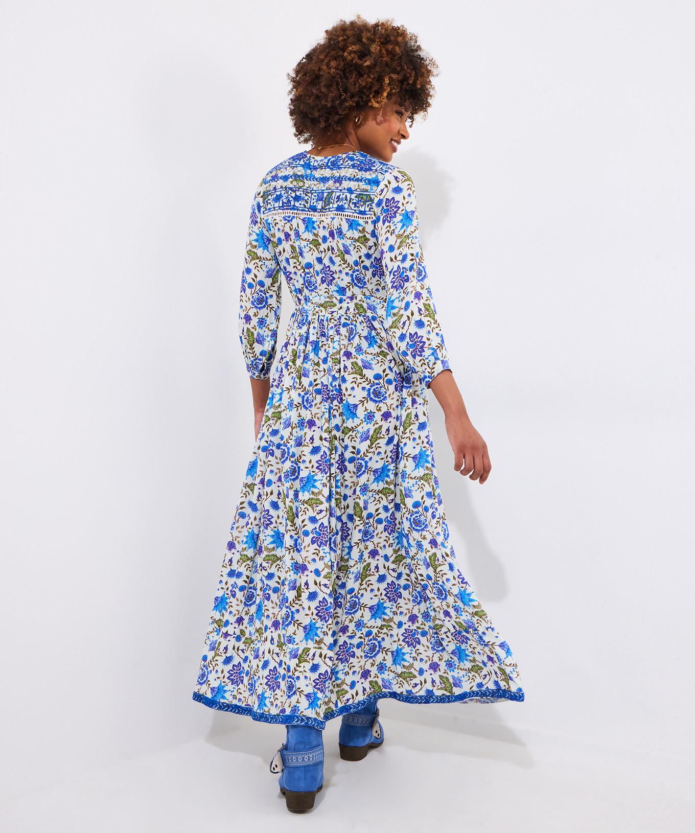 Joe Browns PETITE Florales Pailletten Maxikleid