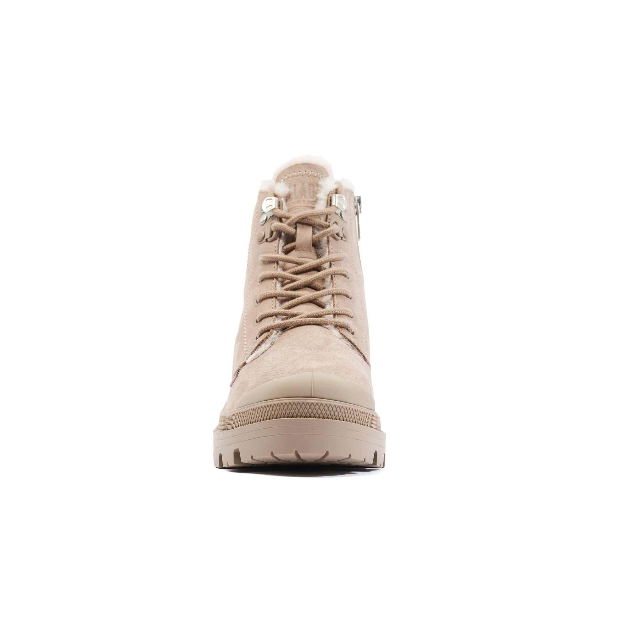 PALLADIUM damen stiefeletten pallabase nubuck zip wl
