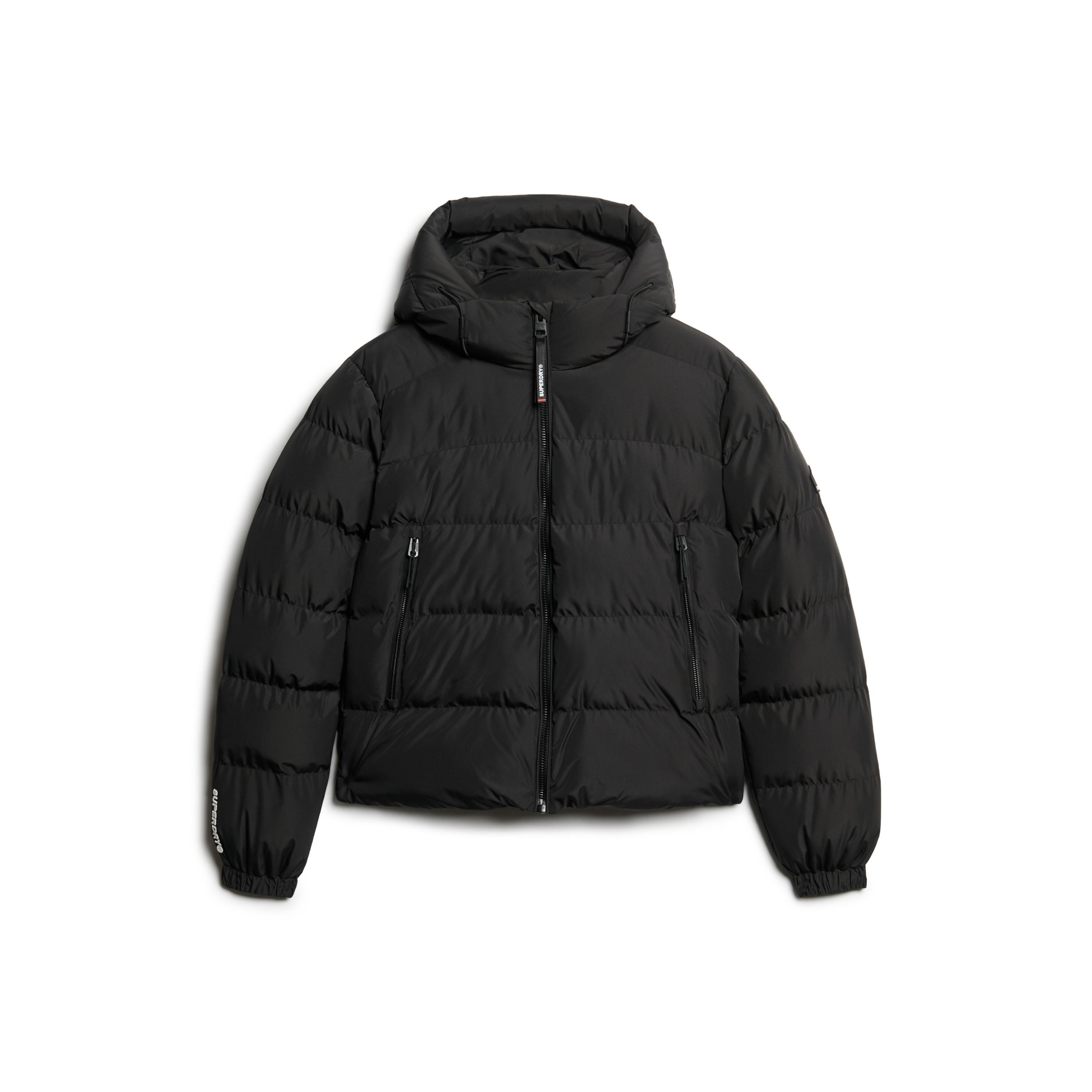 Superdry damen-daunenjacke hooded sports