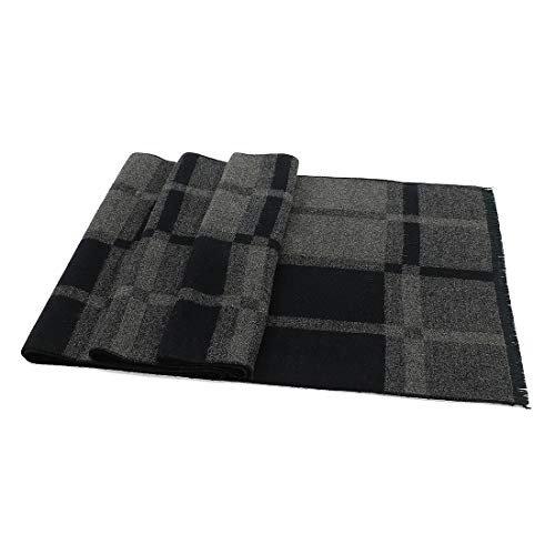 Only-bags.store Schal warm gestrickt kariert Quaste Schal Winter lange Schals Geschenke mit Verpackung