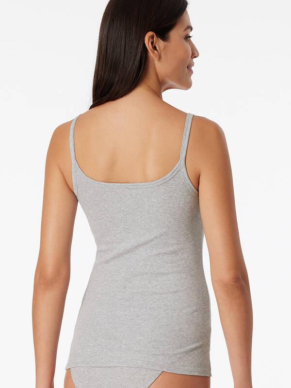 Schiesser Pure Rib Spaghetti-Top