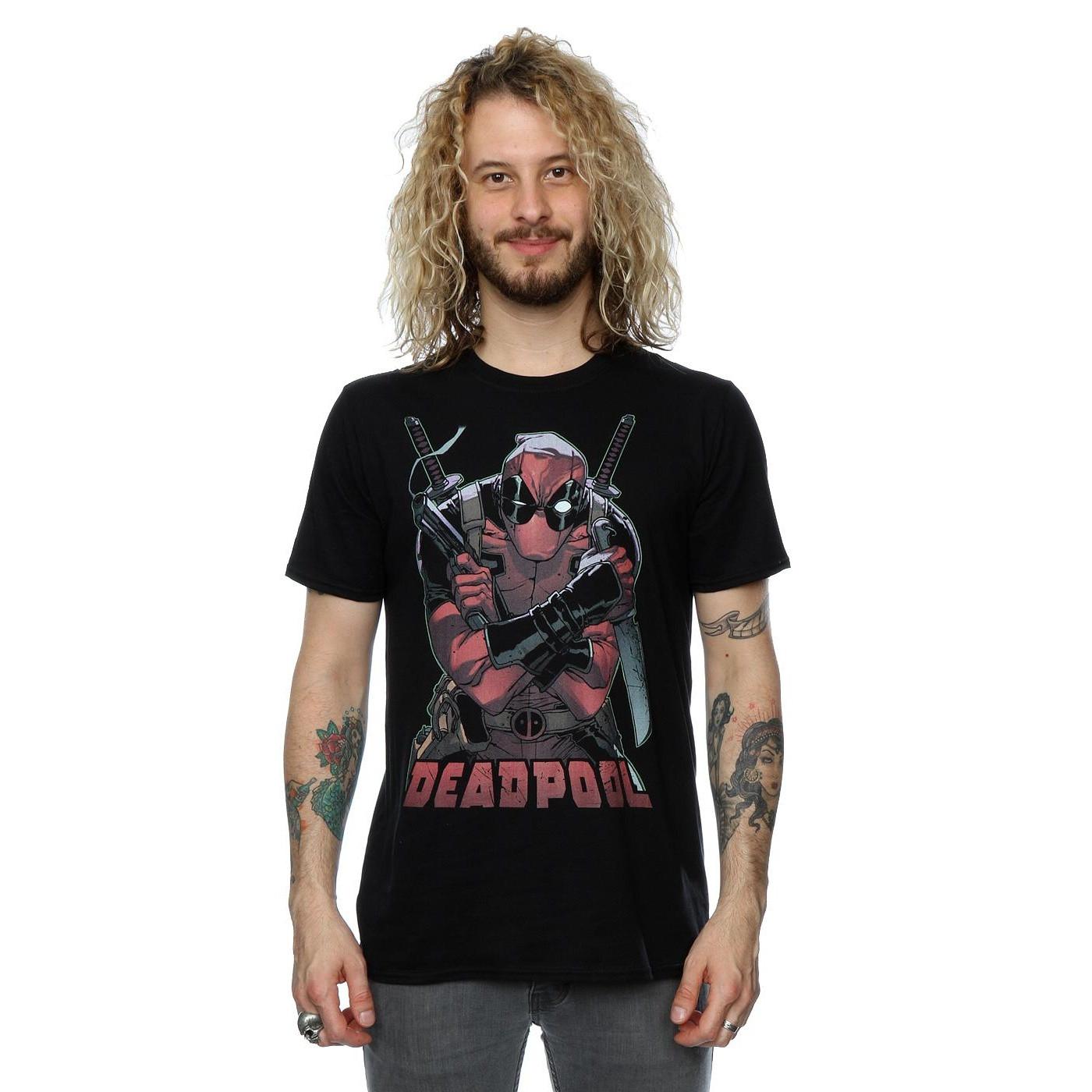 MARVEL Deadpool Ready For Action T-Shirt