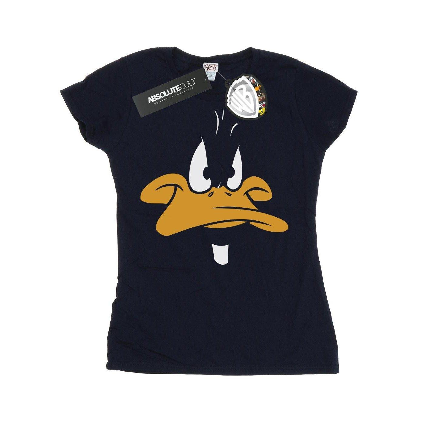 LOONEY TUNES Daffy Duck Face T-Shirt