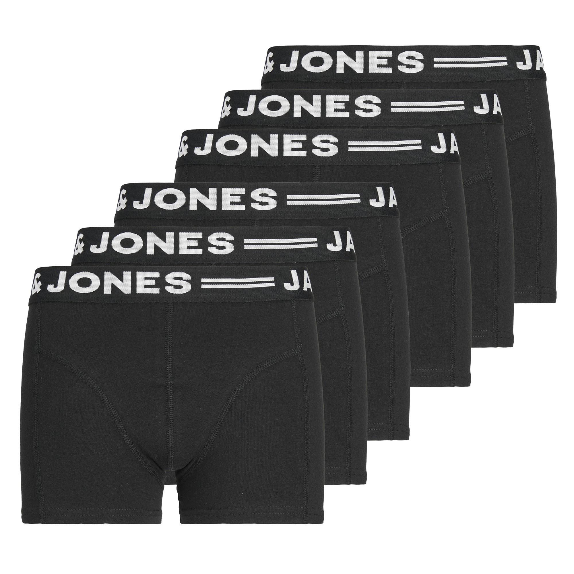 JACK & JONES Boxershort -SENSE TRUNKS 6 PACK JNR NOOS