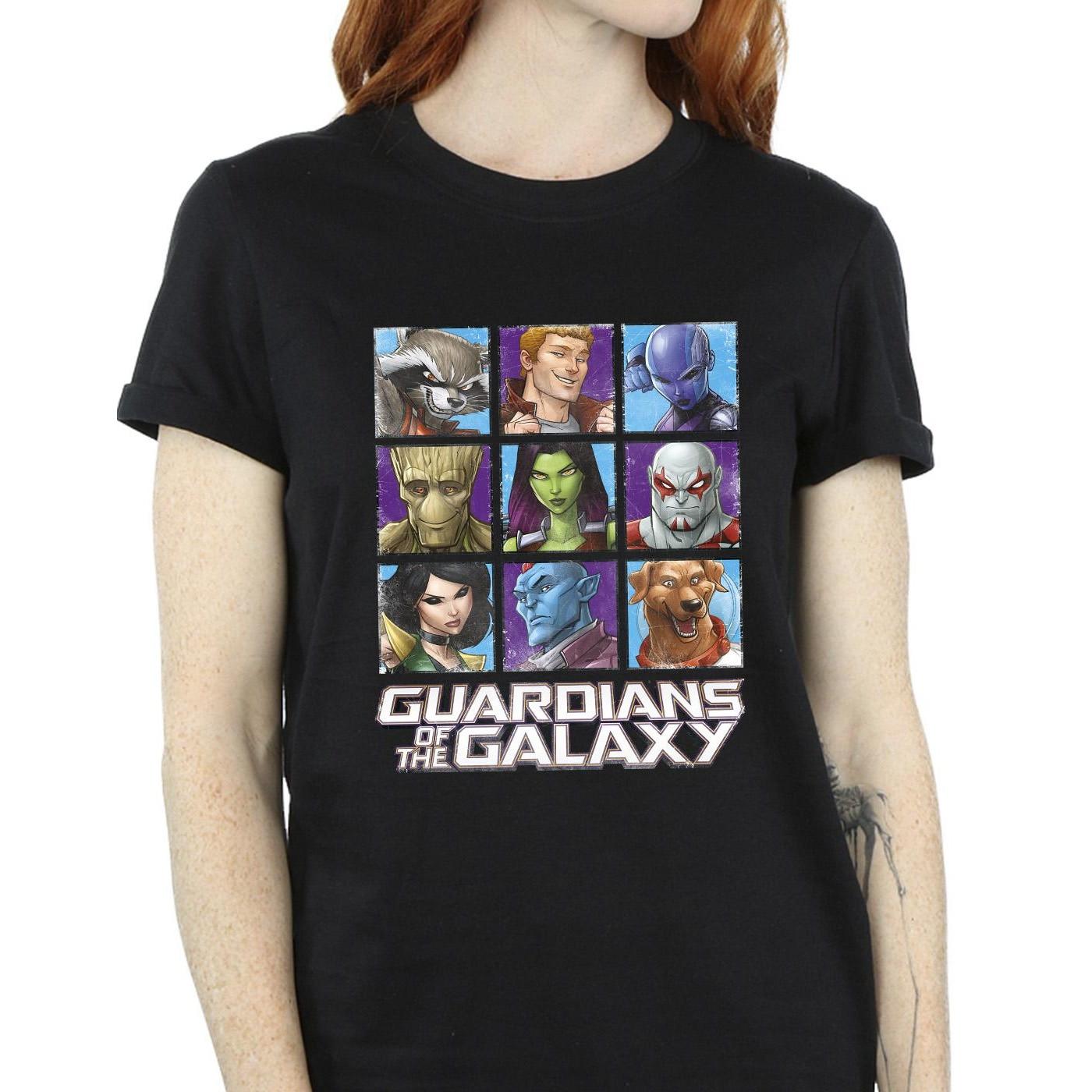 Guardians Of The Galaxy Guardians of the Galaxy Character Grid T-Shirt