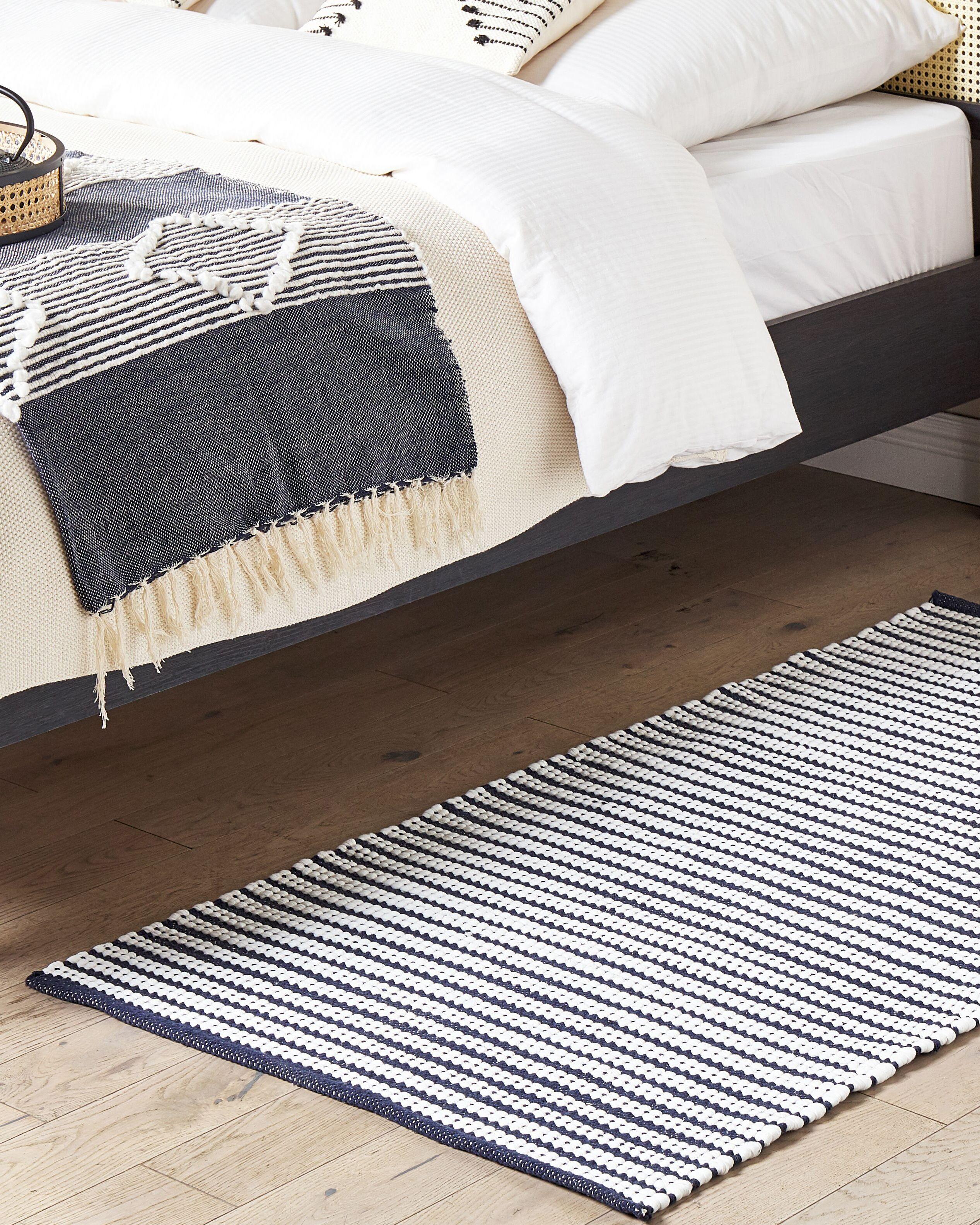 Beliani Teppich aus Baumwolle Boho SOFULU