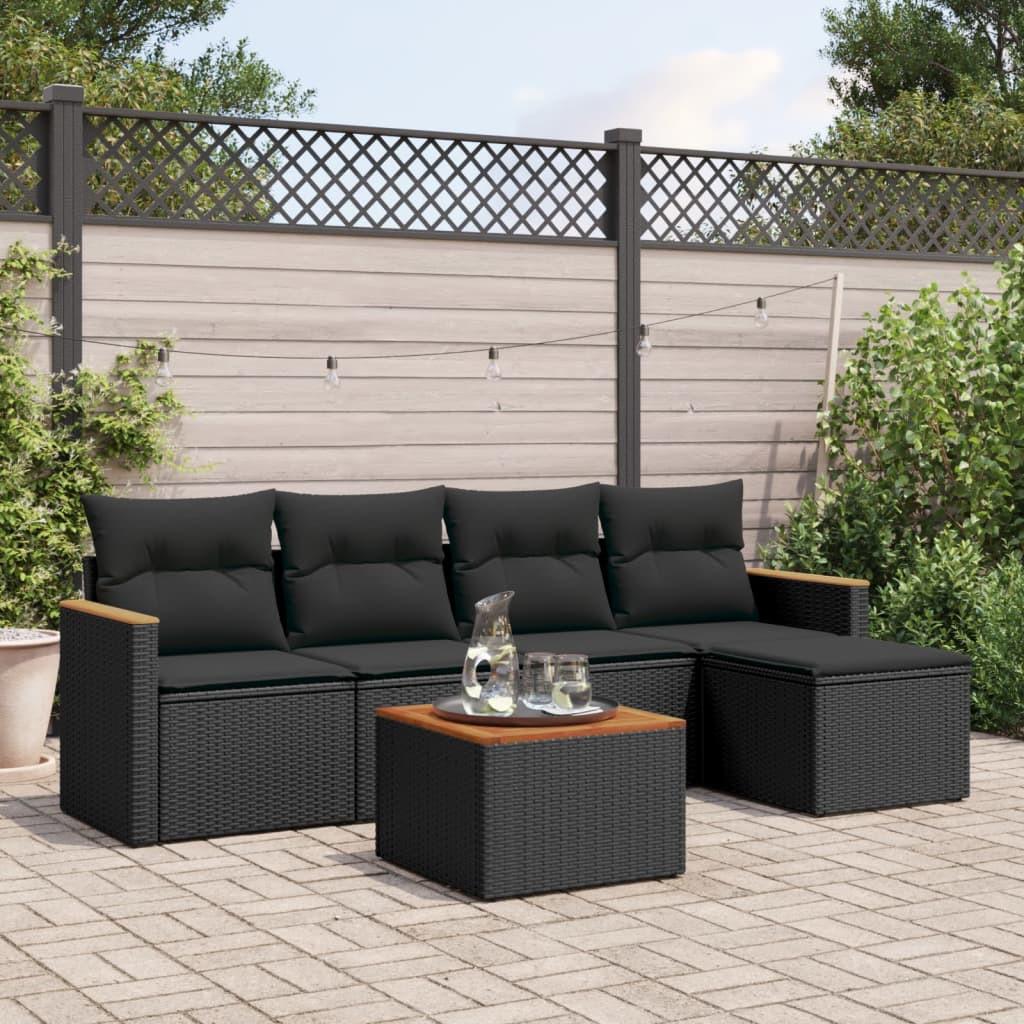 VidaXL Garten sofagarnitur poly-rattan