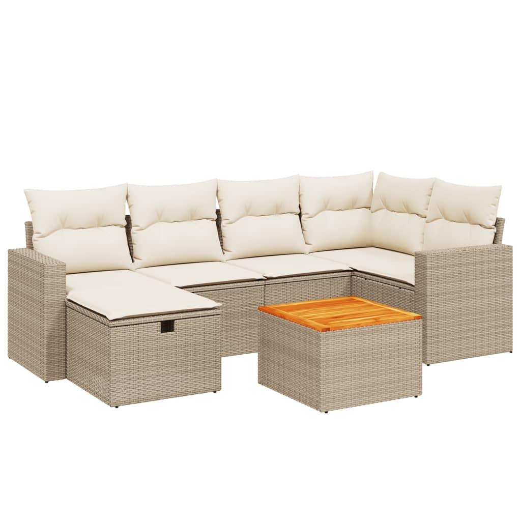 VidaXL Garten sofagarnitur poly-rattan