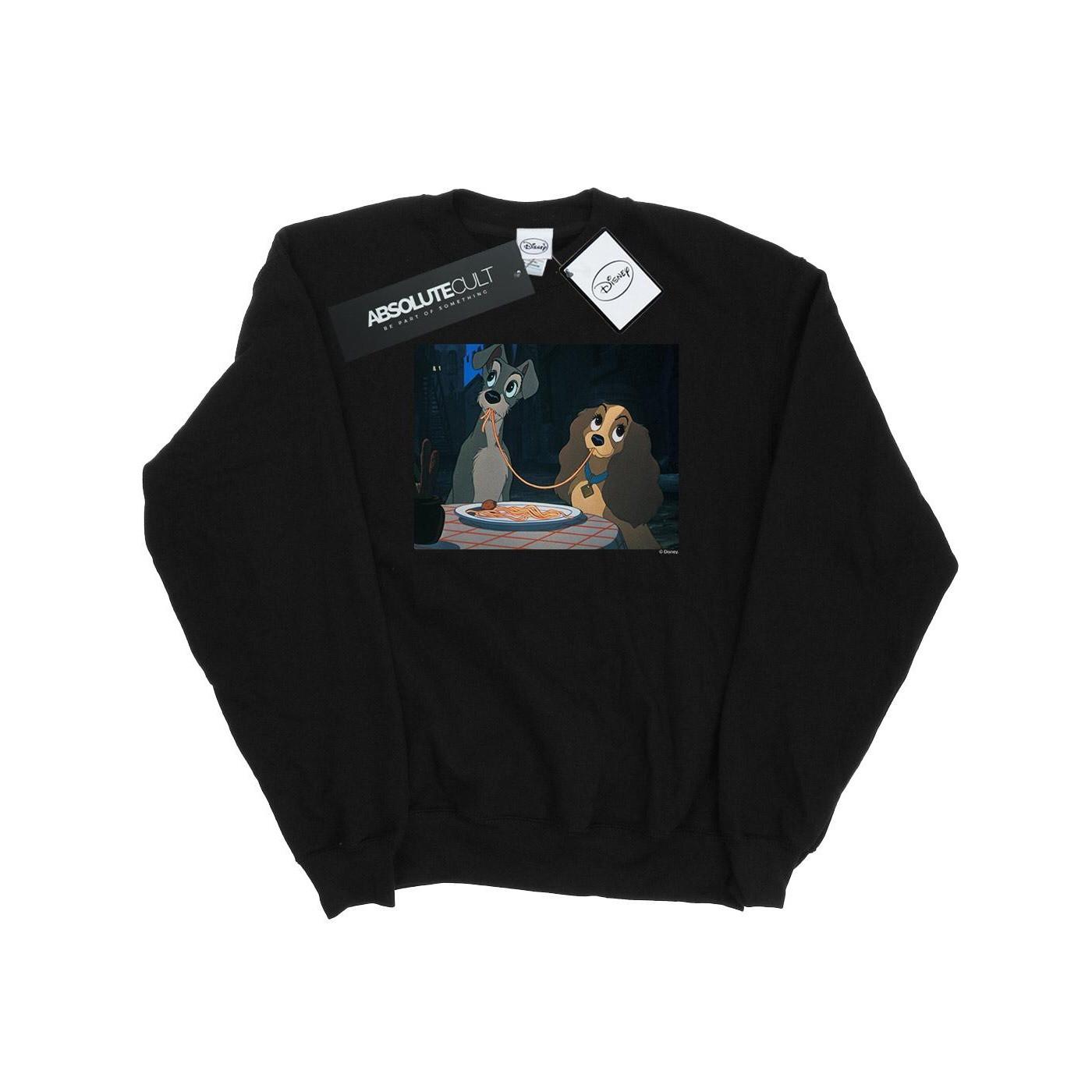 Disney Lady And The Tramp Spaghetti Slurp Sweatshirt