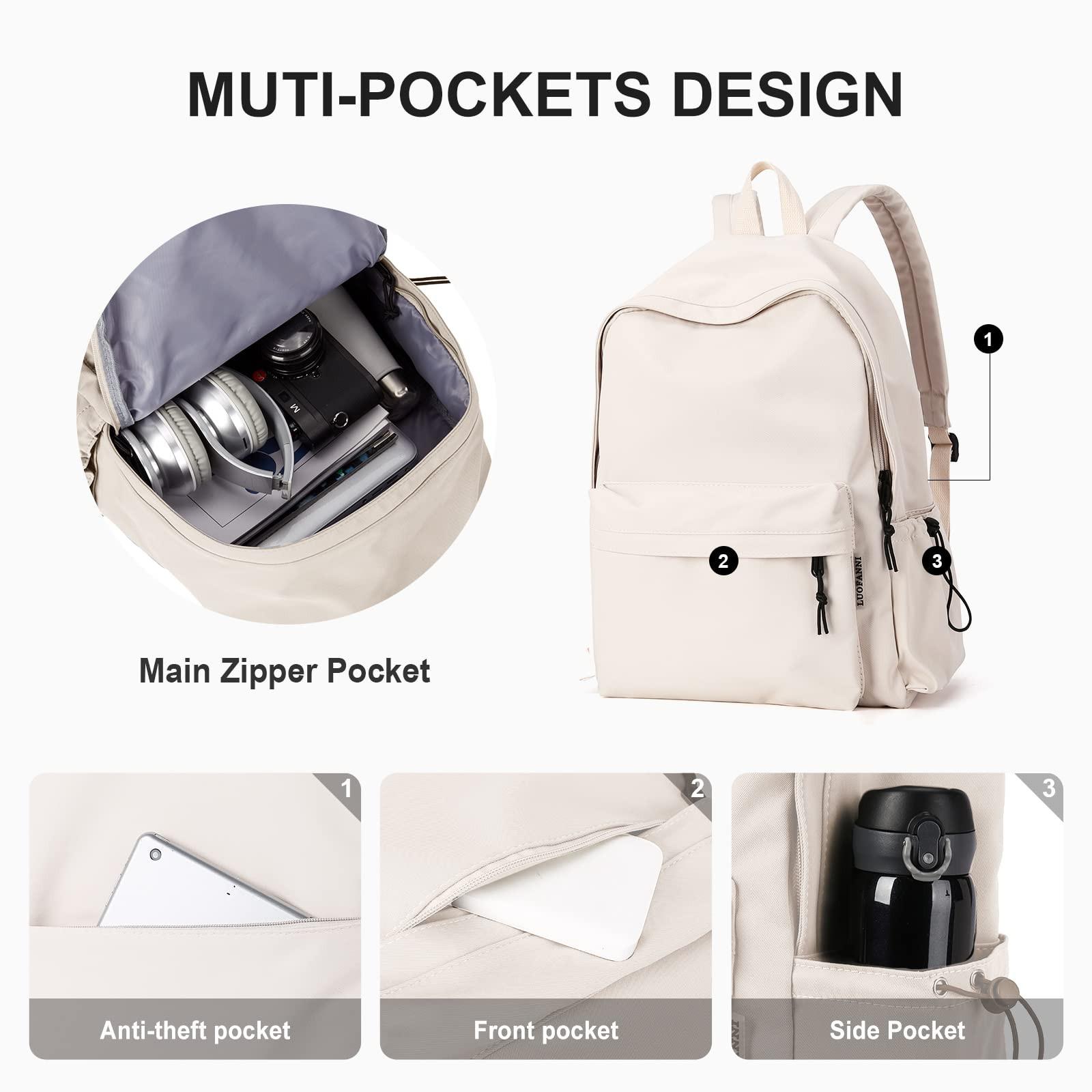 Only-bags.store Schulrucksack, lässige Reiseschultaschen Laptop Rucksack Leichter Rucksack