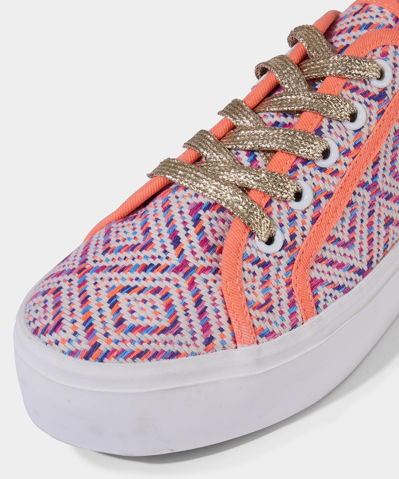 Joe Browns Klobige Plateau-Sportschuhe mit Azteken-Muster