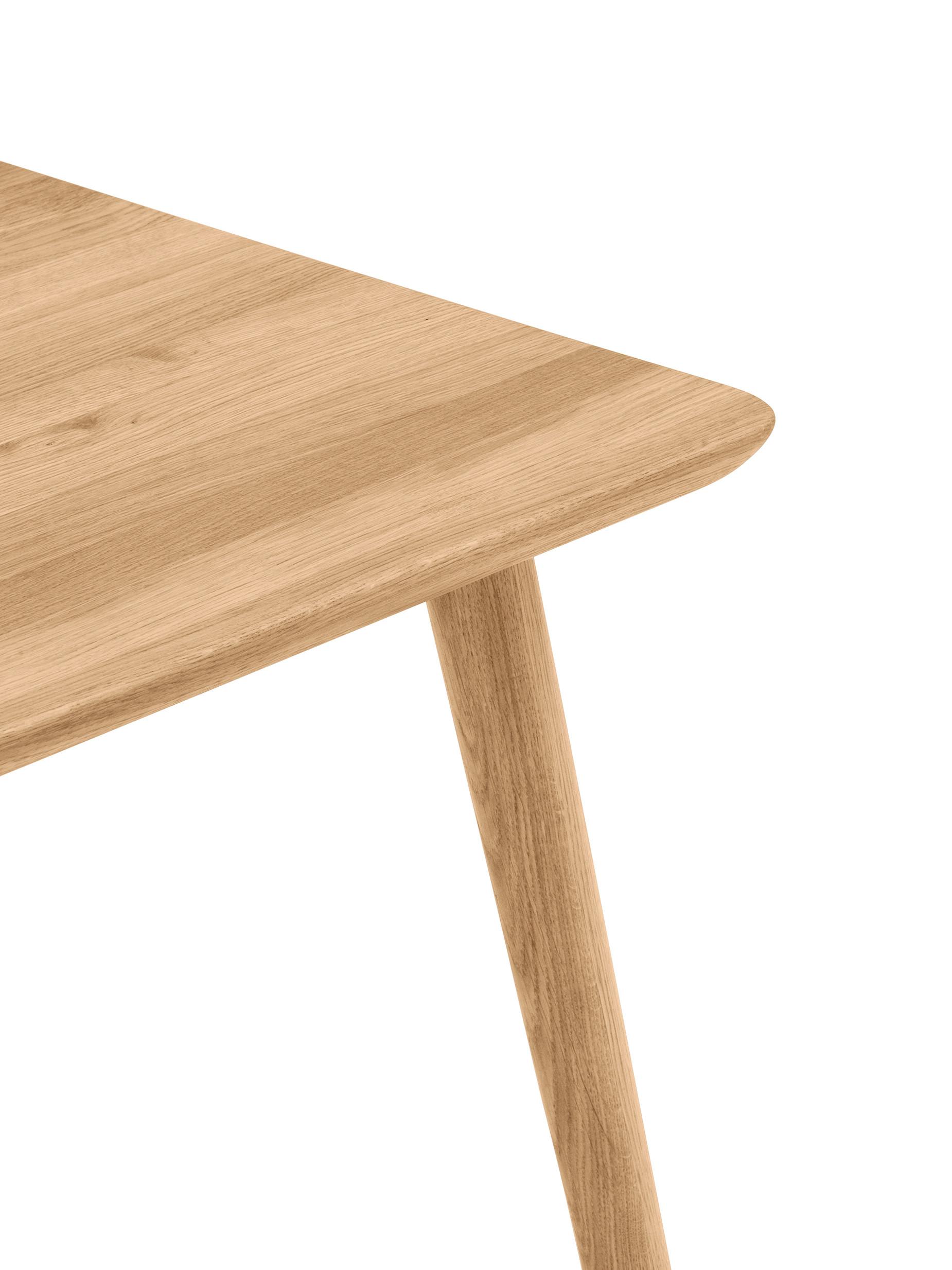 Oakywood Classic Desk - Klassischer Schreibtisch aus Massivholz - Eiche / 140x70