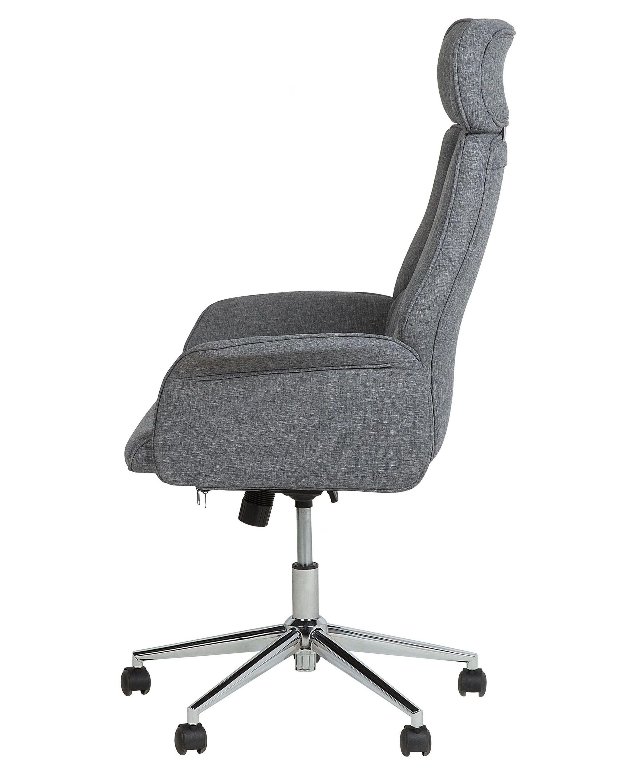 Beliani Bürostuhl aus Polyester Minimalistisch PILOT