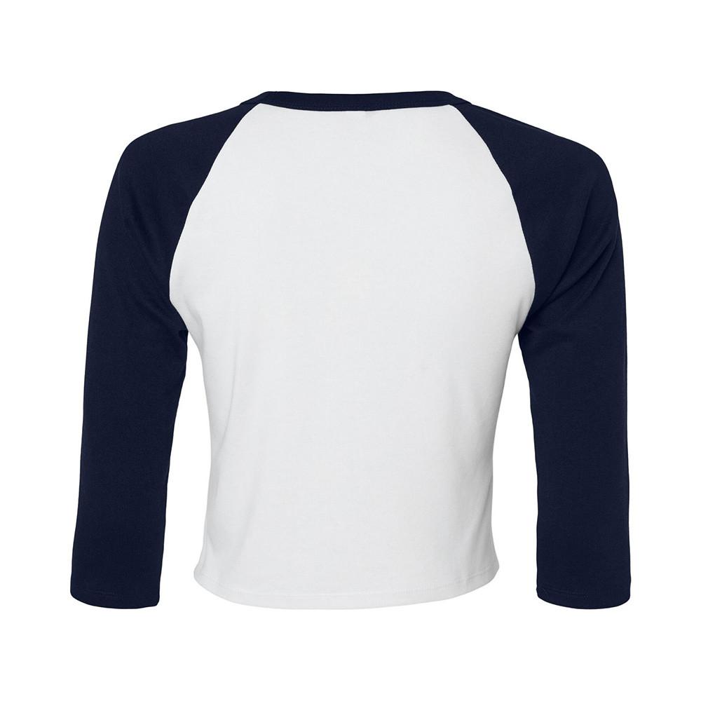 Bella + Canvas Kurzes Raglan 3/4 Arm T-Shirt