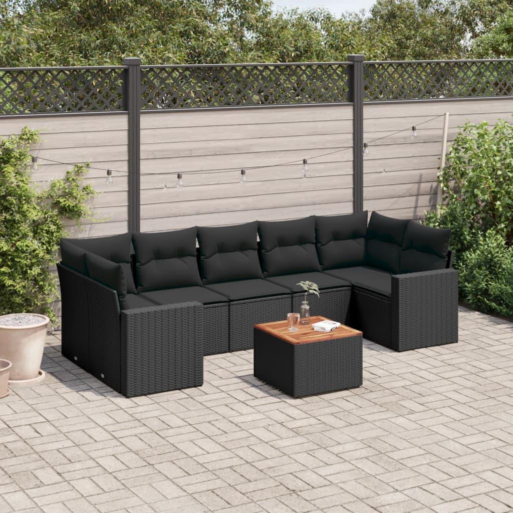 VidaXL Garten sofagarnitur poly-rattan