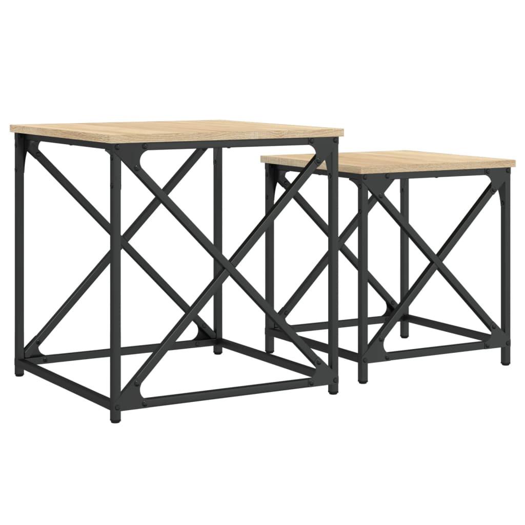 VidaXL Satztisch holzwerkstoff