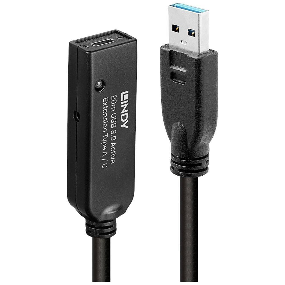 LINDY USB Kabel 20 m USB 3.2 Gen 1 (3.1 Gen 1) USB A