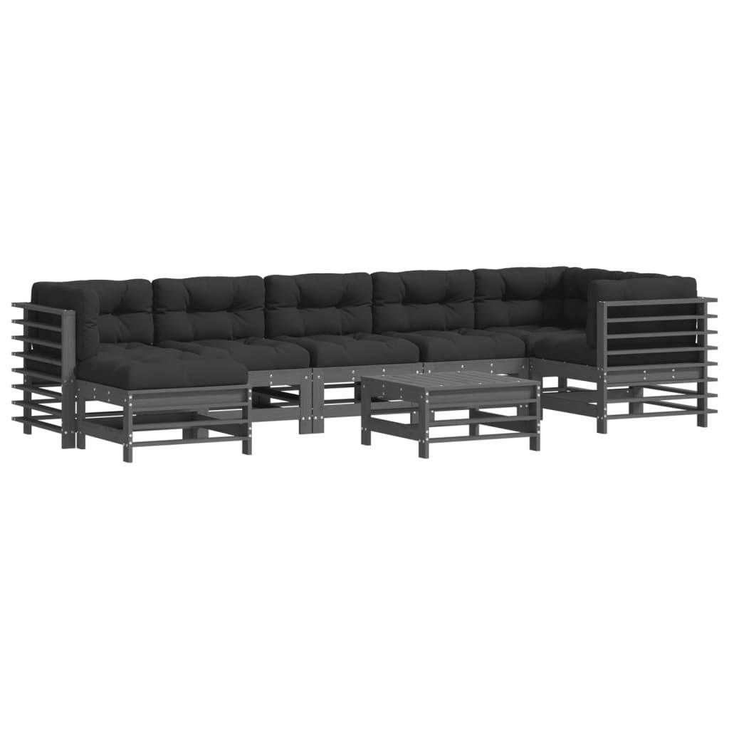 VidaXL Garten lounge set holz